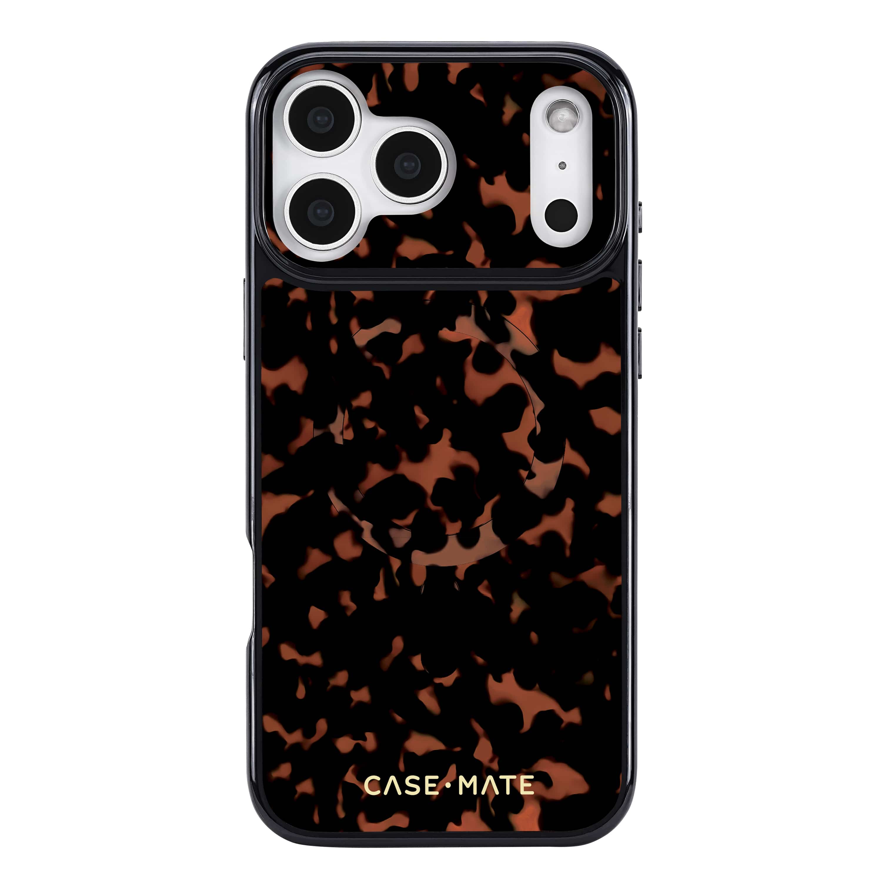 iPhone 17 Pro Max シェルデザインケース Tortoiseshell MagSafe - iPhone 17 Pro Max