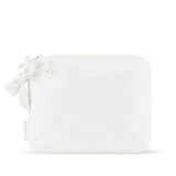 White pouch with a drawstring on a white background
#color_ivory pearl bow