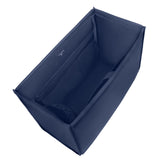 A navy blue fabric organizer insert or storage bag with multiple interior compartments, shown on a plain white background.
#color_oxford navy