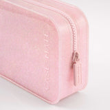 Close up of silicone zipper pull with "Case-Mate" branding #color_ballet pink twinkle