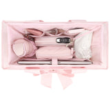 A top view of the the tote organizer
#color_ballet pink