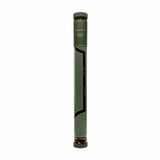 A tall, narrow olive green cylindrical package or case standing upright on a plain white background. The top section is olive green with gold text reading 'CASE-MATE' and smaller text below.
#color_classic tortoiseshell