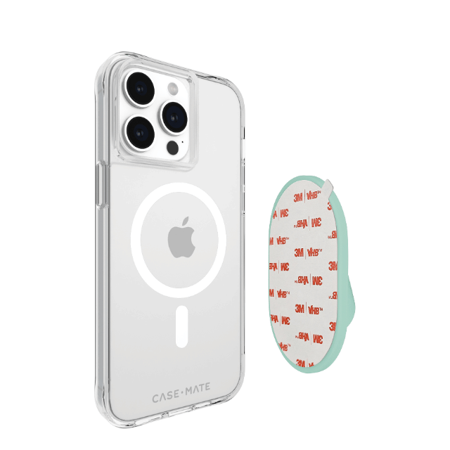 Glossy™ Adhesive Lip Gloss Holder Mint Green