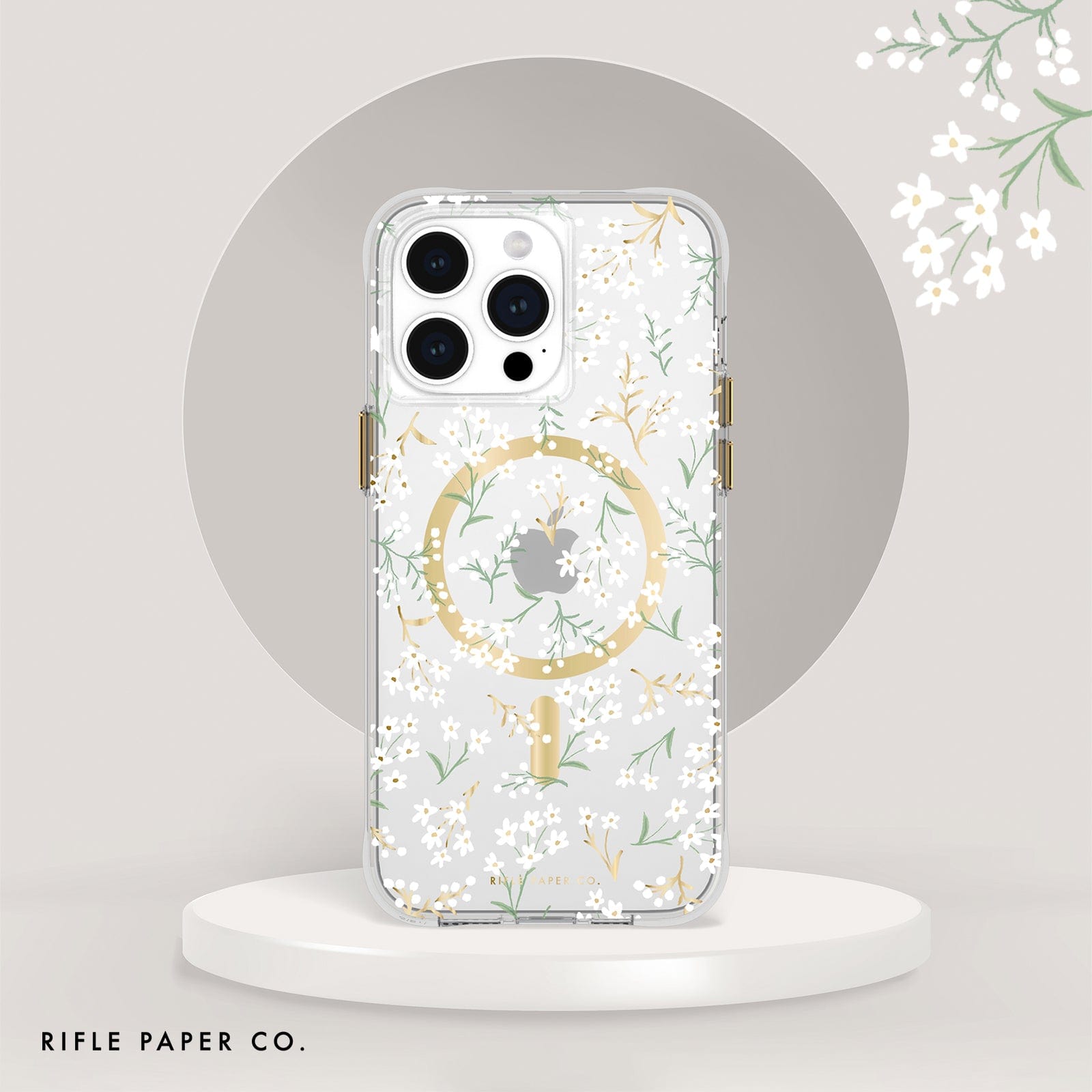 Rifle Paper Co. Petite Fleurs MagSafe - iPhone 15 Pro Max