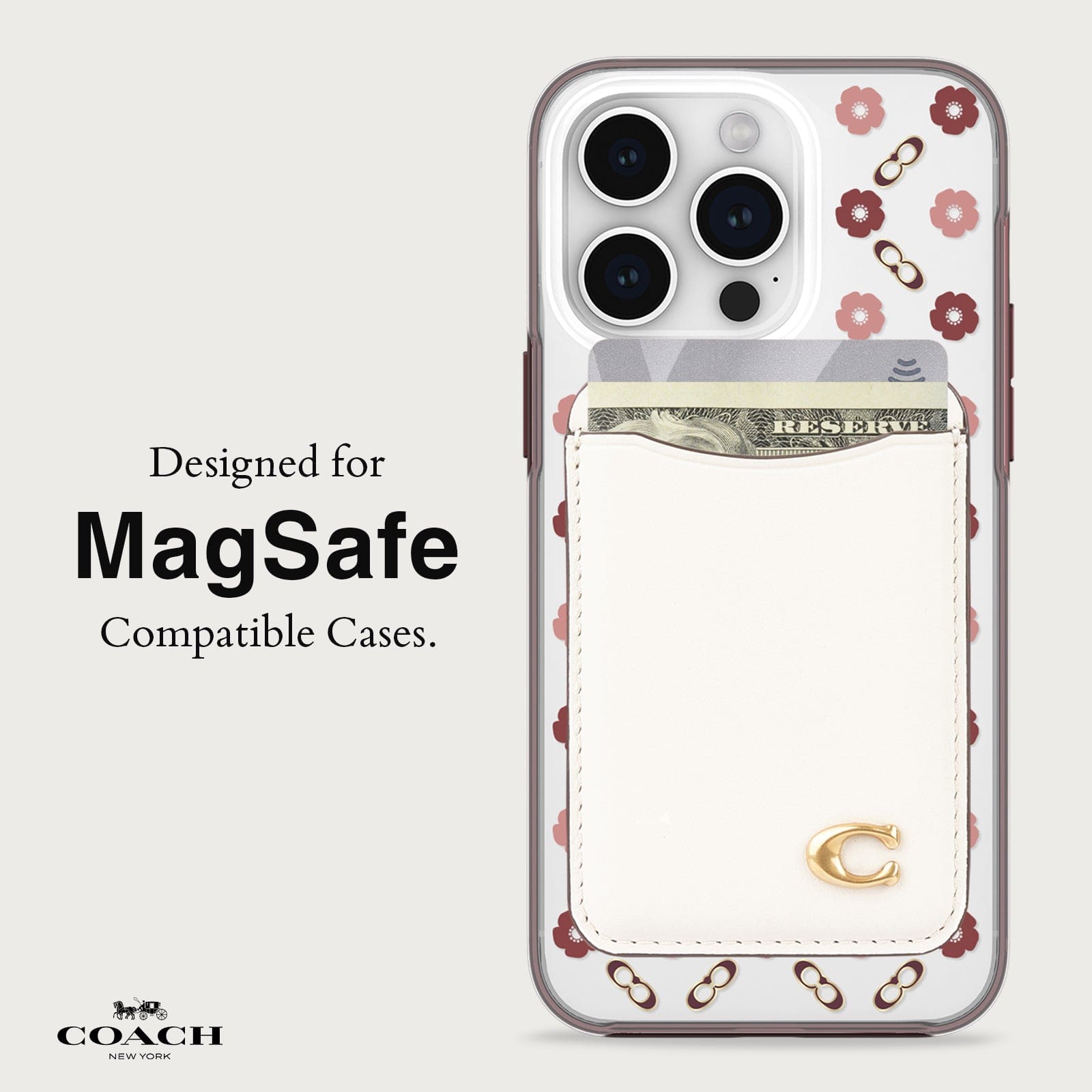 Coach Chalk MagSafe Wallet