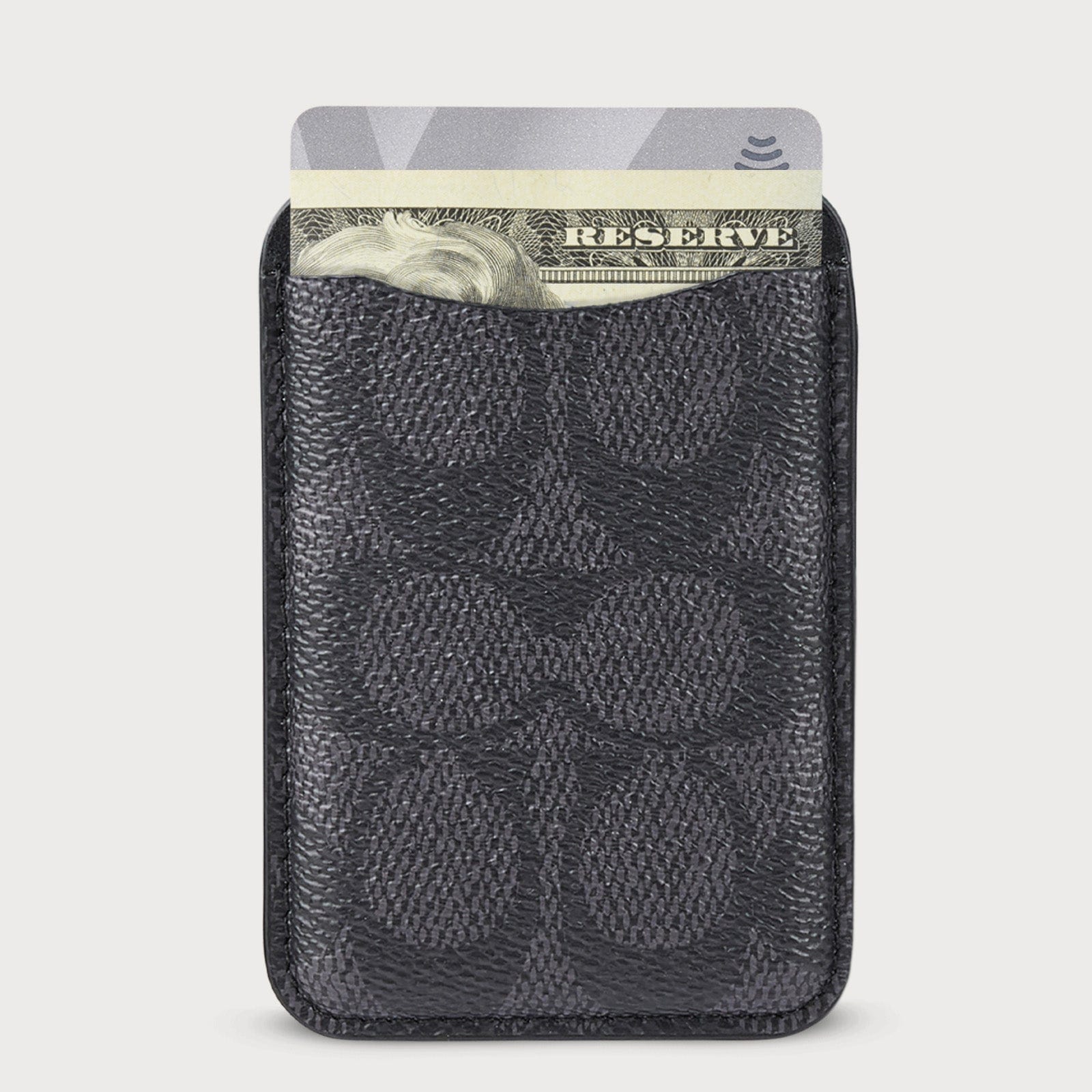 Coach Signature Charcoal MagSafe Wallet