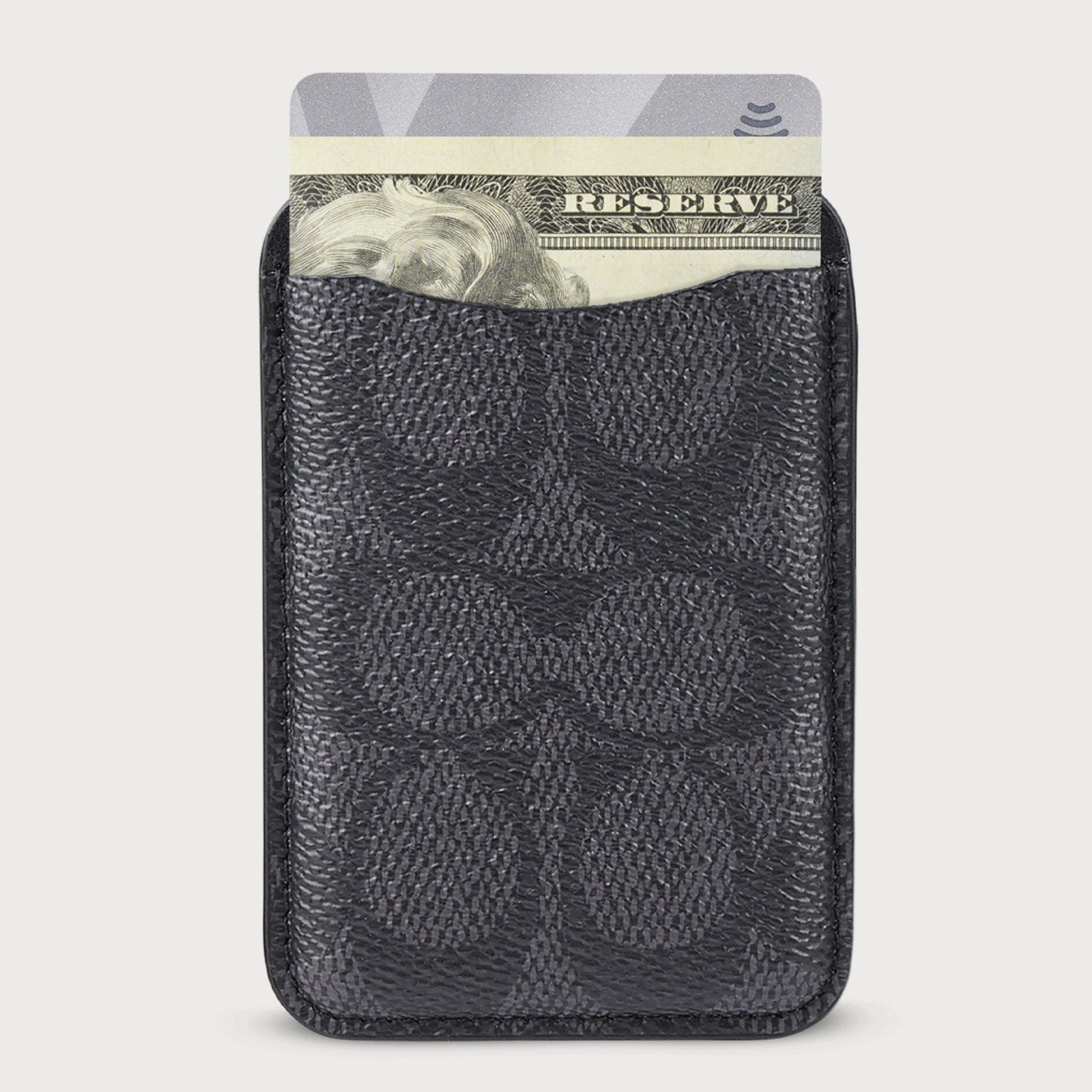 Coach Signature Charcoal MagSafe Wallet