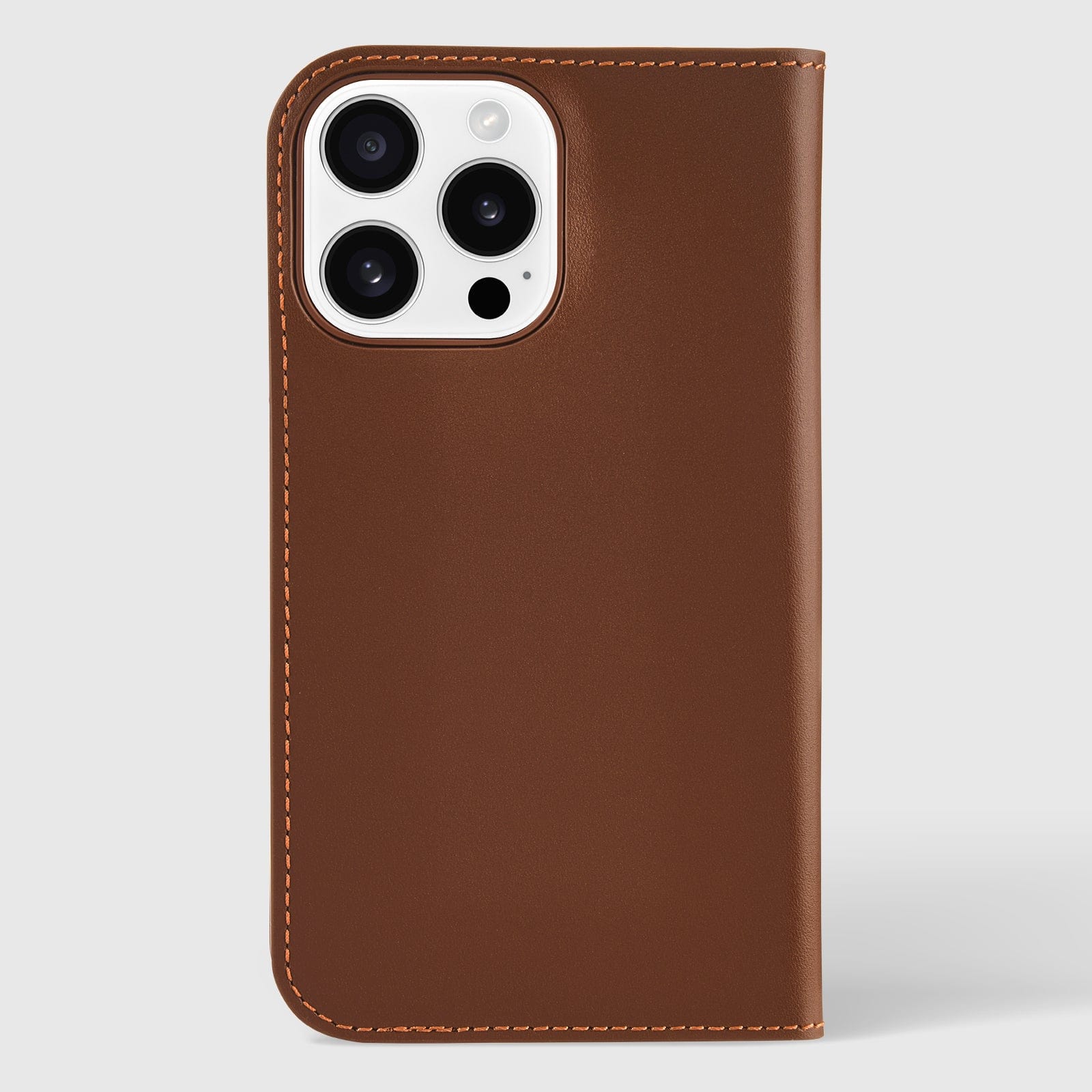 Coach Leather Folio Hazelnut - iPhone 16 Pro