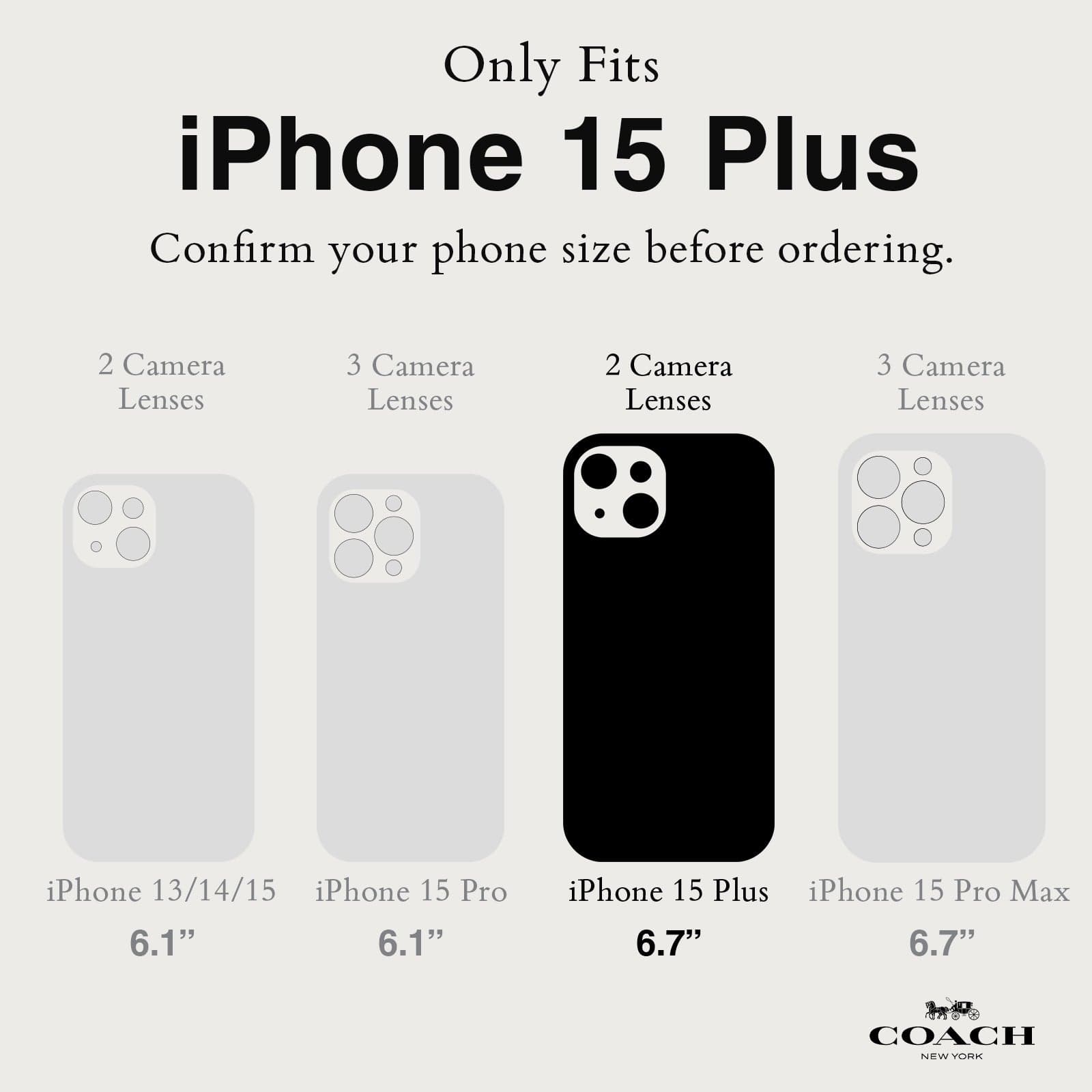 ONLY FITS IPHONE 15 PLUS. CONFIRM YOUR PHONE SIZE BEFORE ORDERING