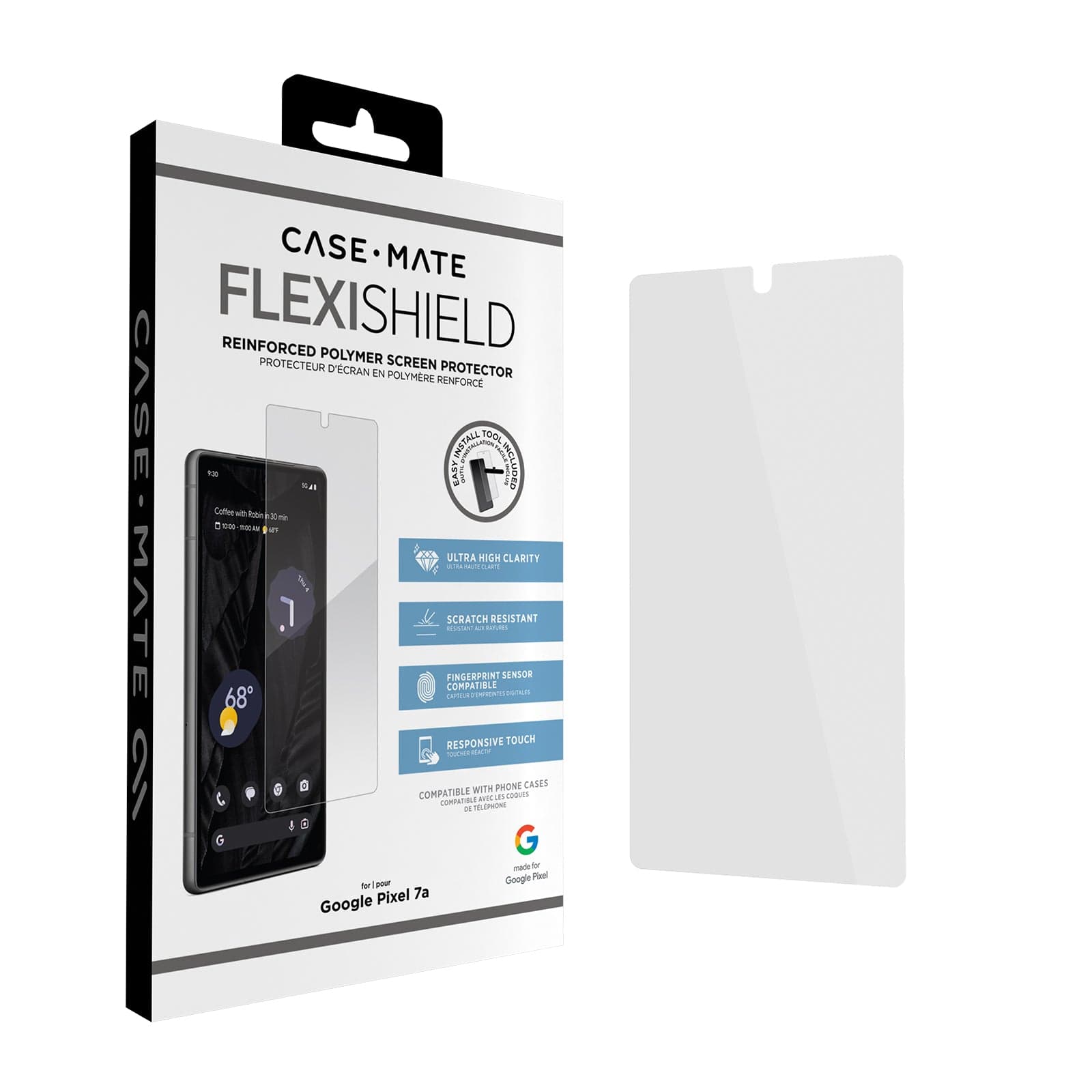 Case-Mate Google Pixel 7a FlexiShield Screen Protector