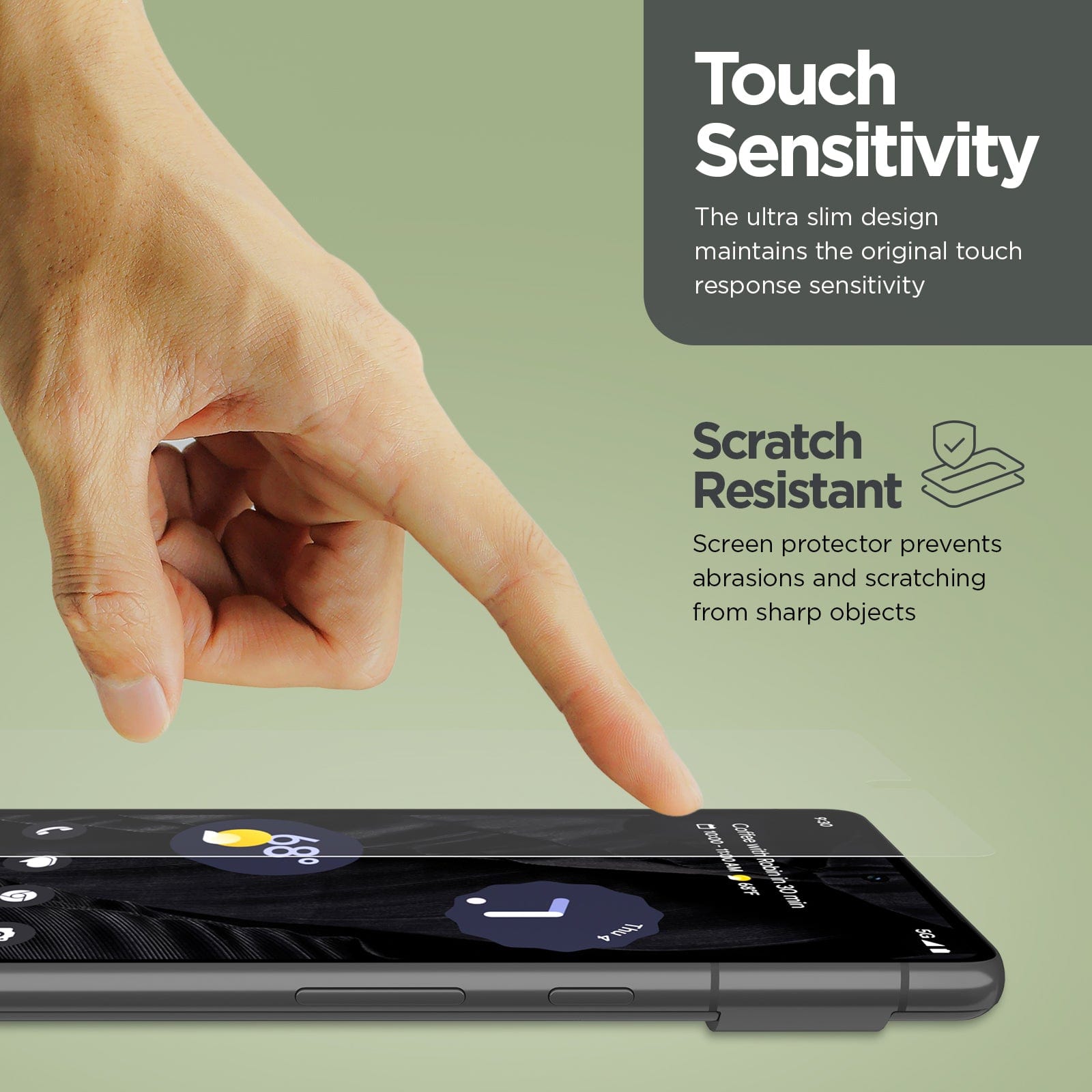 FlexiShield Screen Protector - Pixel 7a