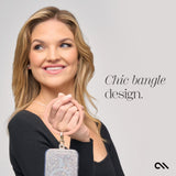 CHIC BANGLE DESIGN #color_peach