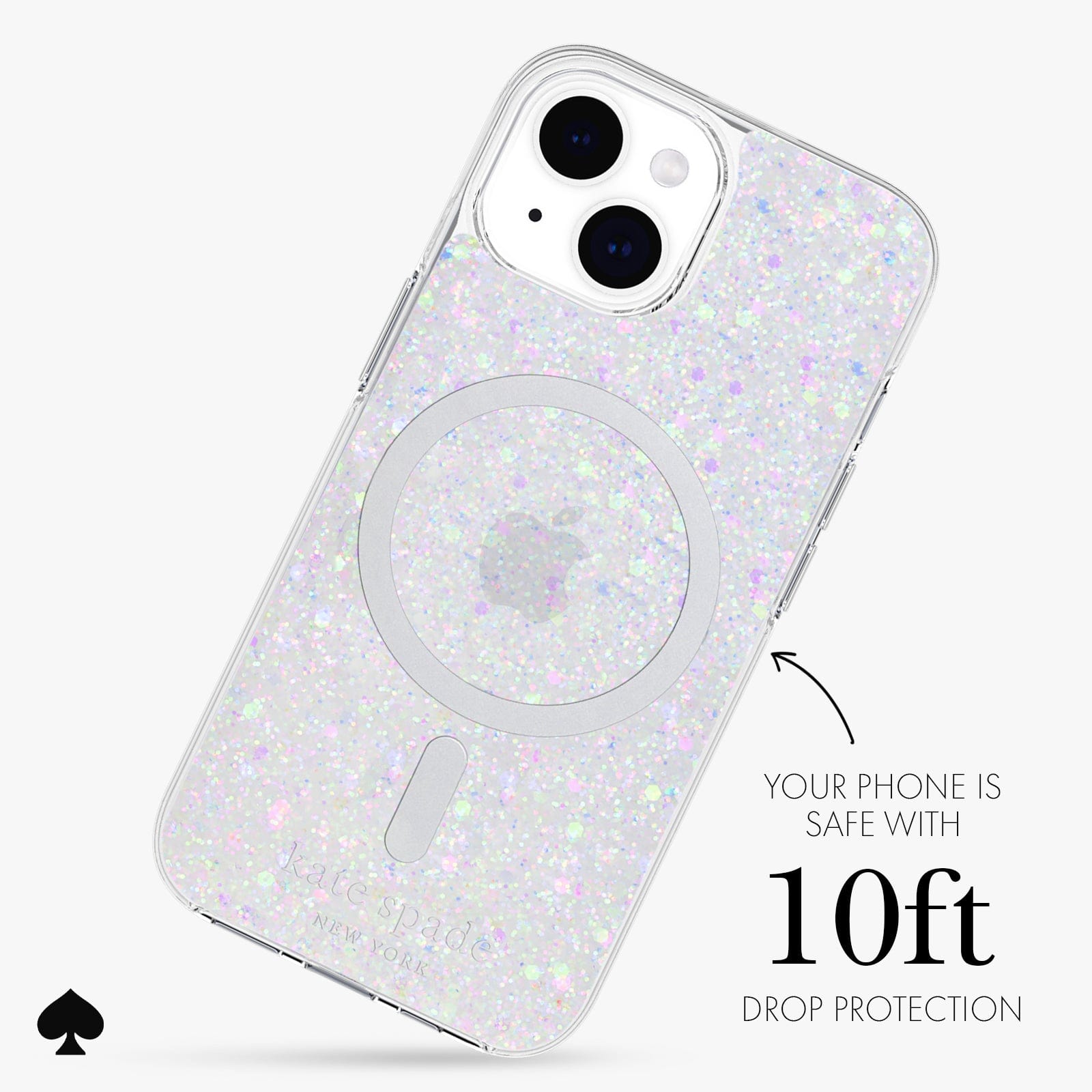 YOUR PHONE IS SAFE WITH 10FT DROP PROTECTION