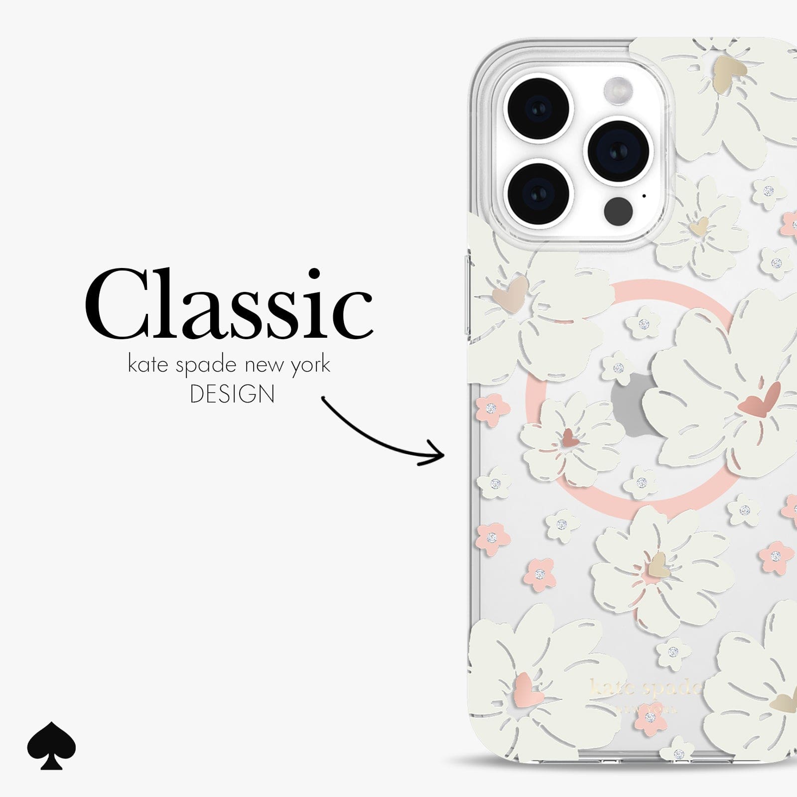 SIGNATURE KATE SPADE NEW YORK DESIGN.