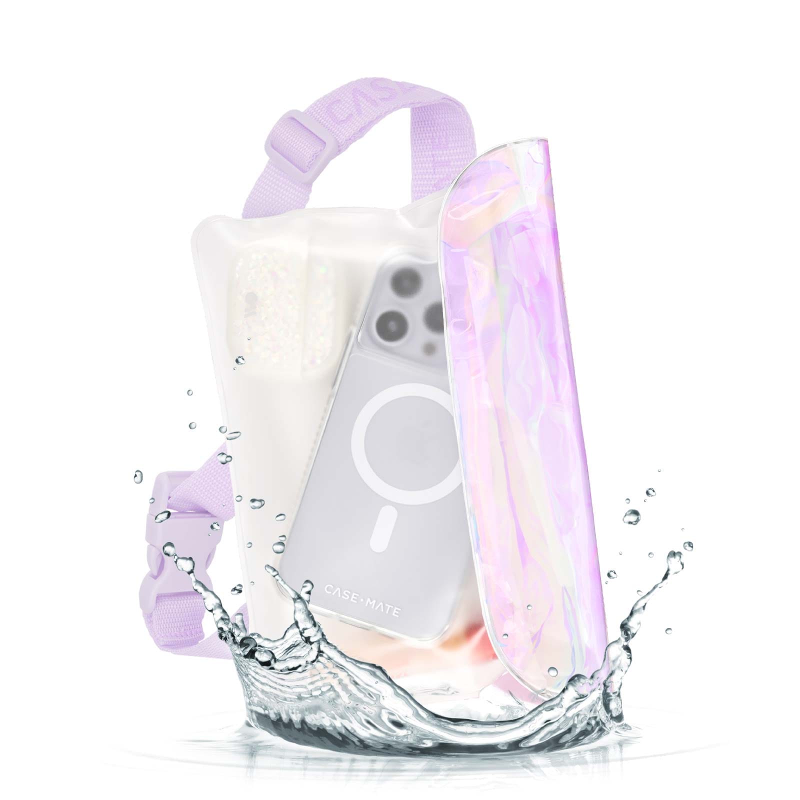 Soap Bubble Waterproof Belt Bag #color_iridescent