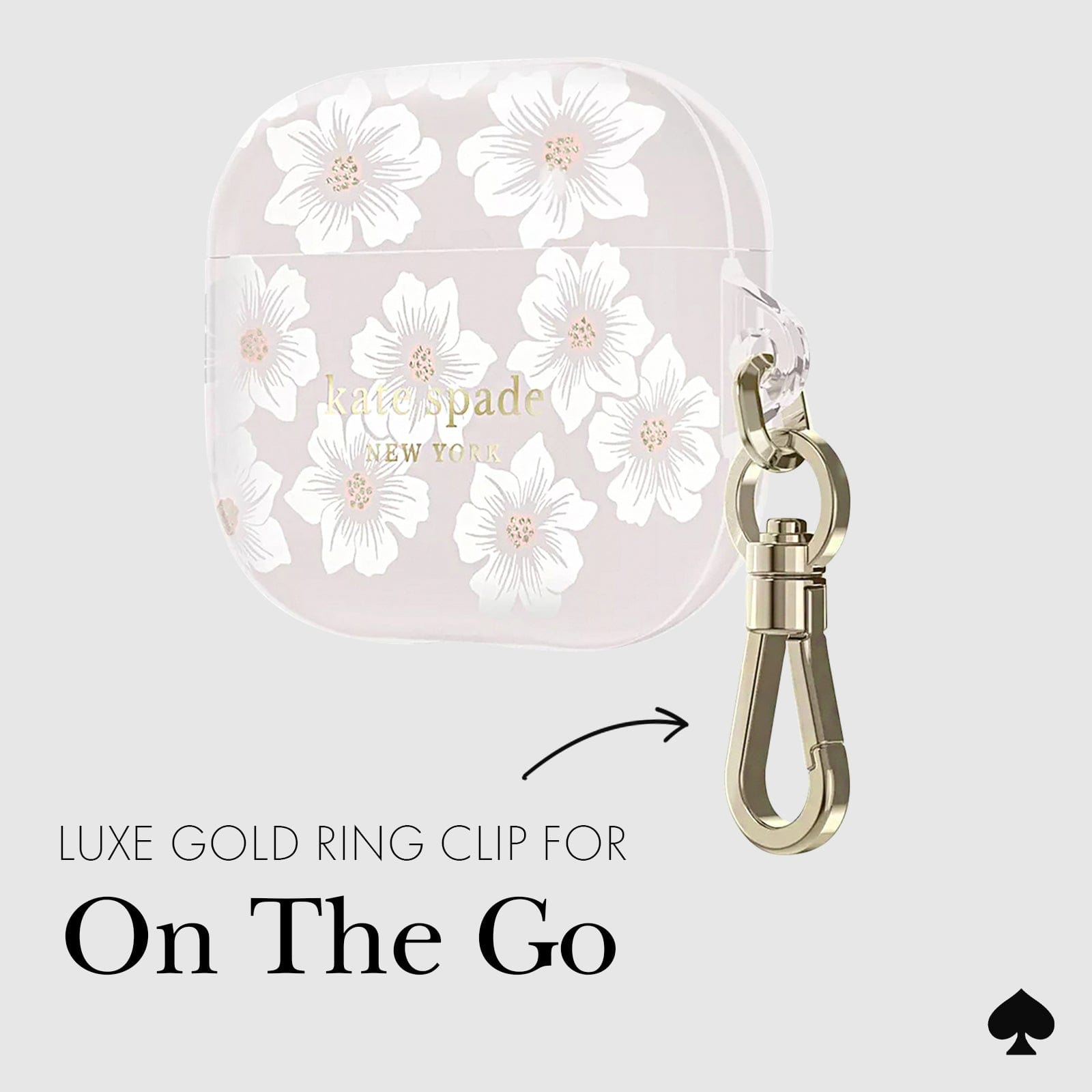 LUXE GOLD RING CLIP FOR ON THE GO