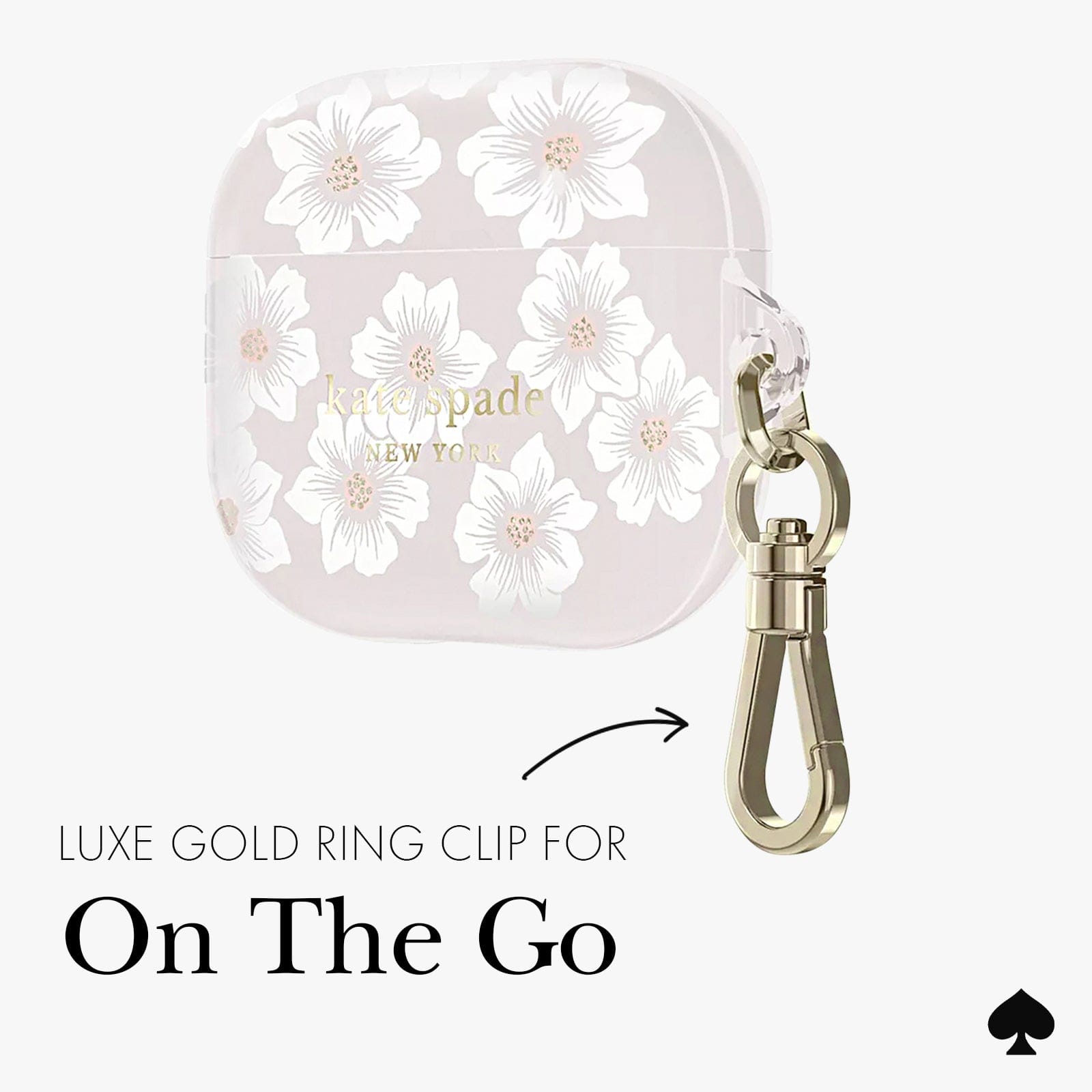 LUXE GOLD RING CLIP FOR ON THE GO