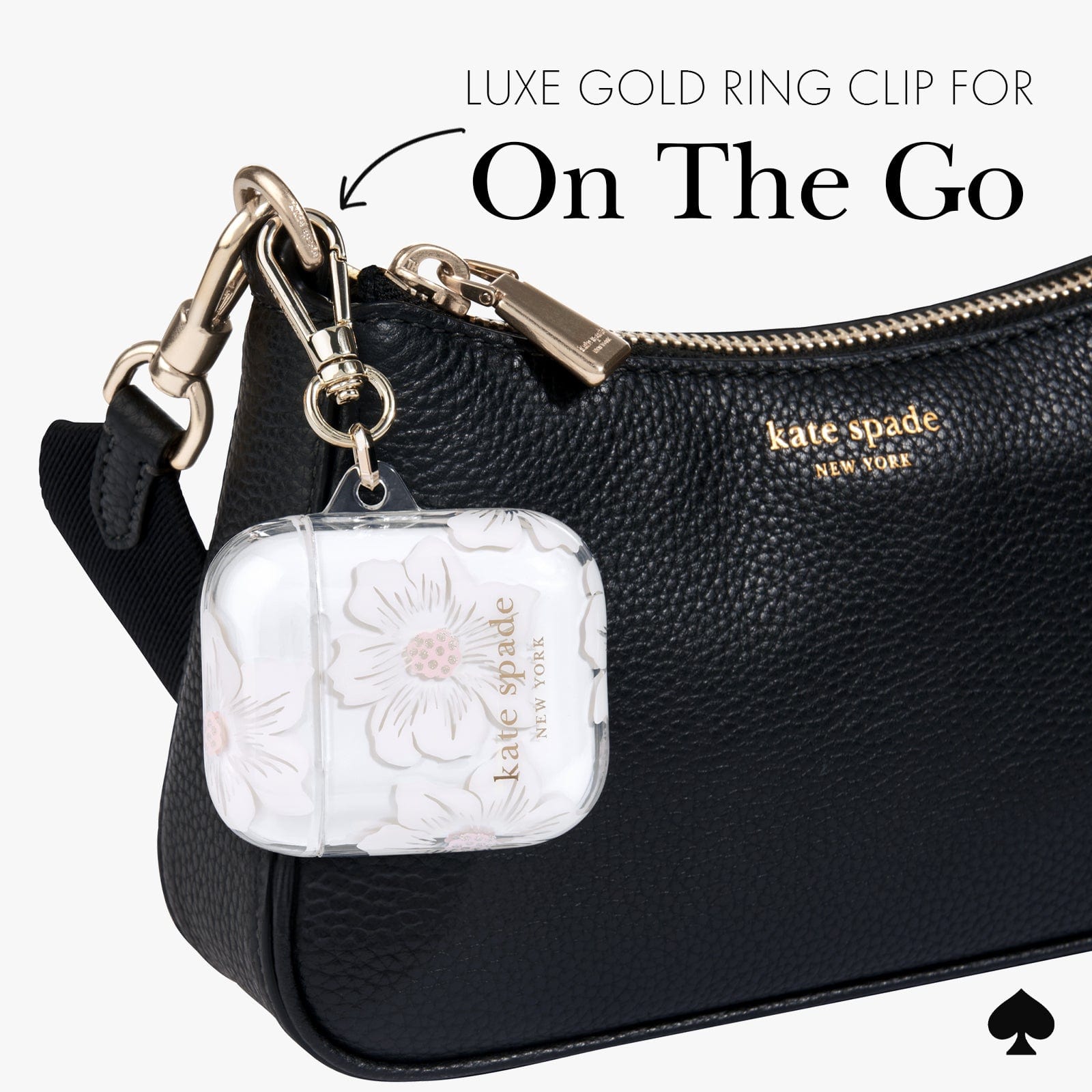 LUXE GOLD RING CLIP FOR ON THE GO