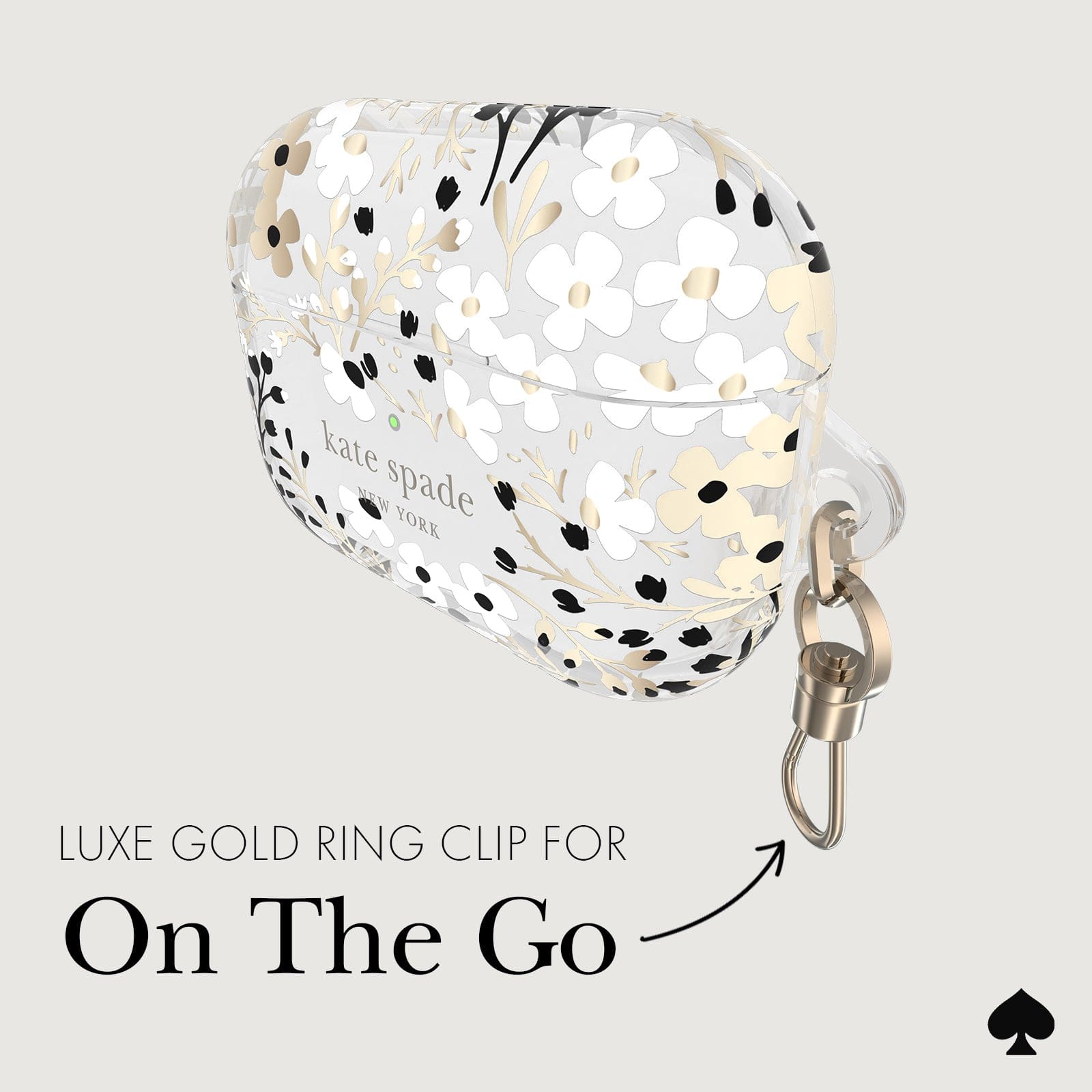 LUXE GOLD RING CLIP FOR ON THE GO