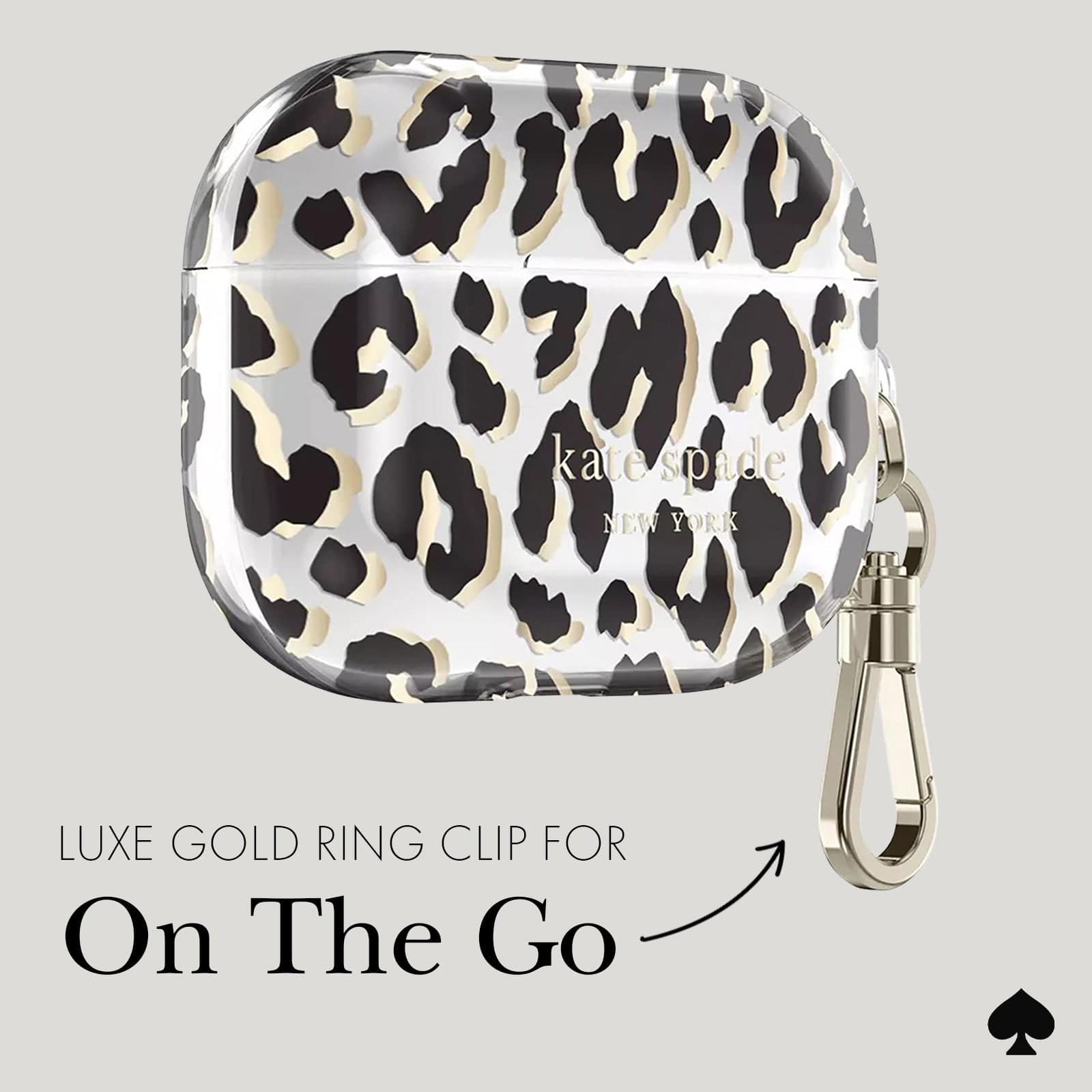 LUXE GOLD RING CLIP FOR ON THE GO