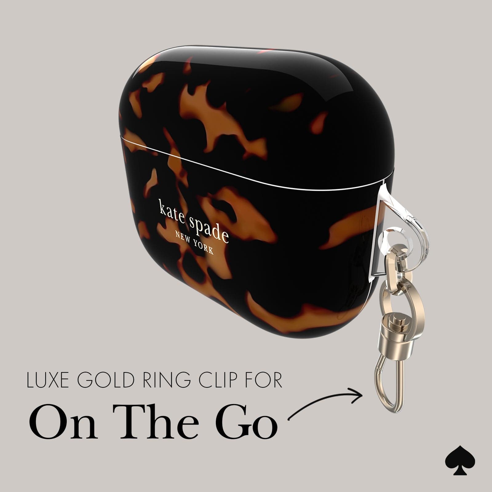 LUXE GOLD RING CLIP FOR ON THE GO