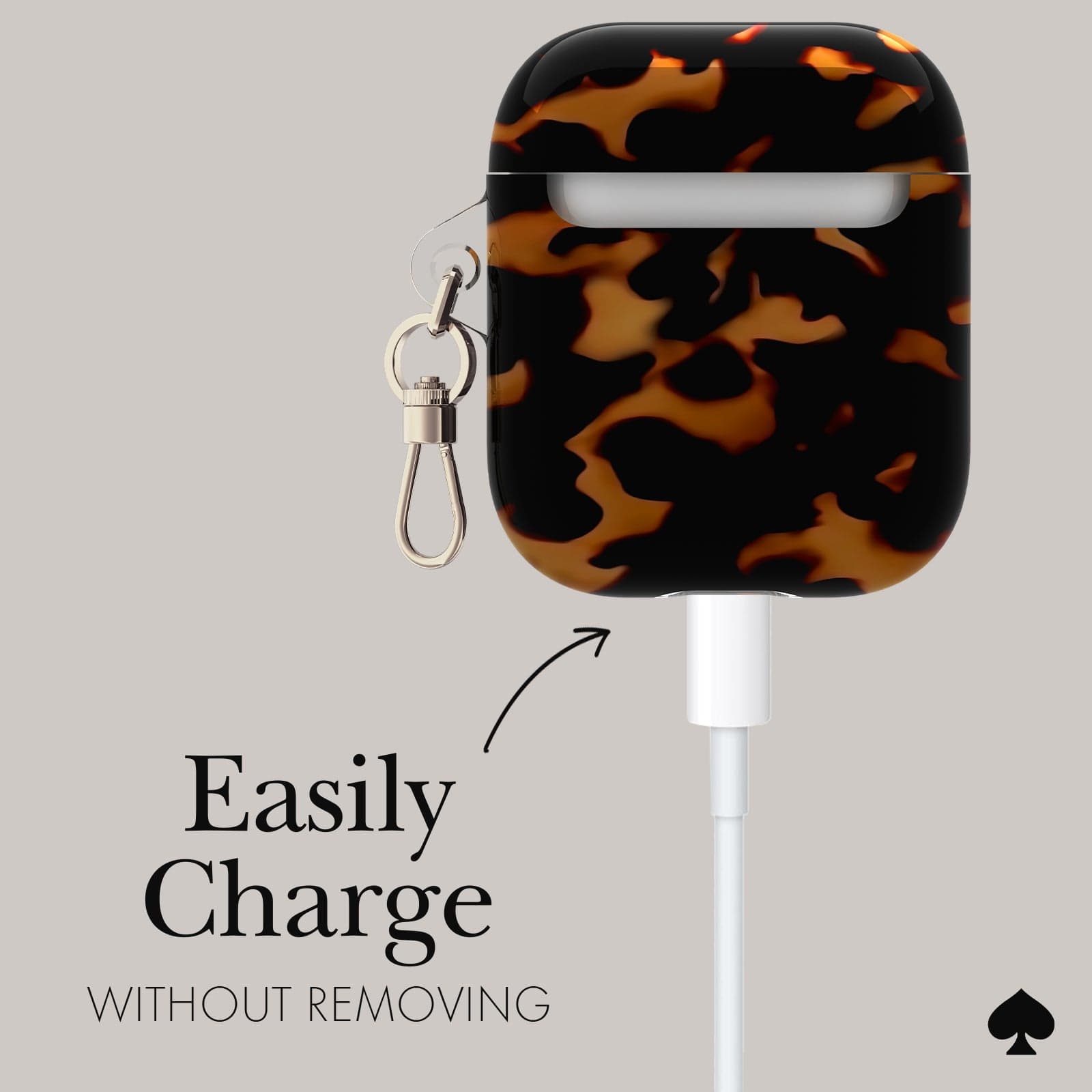 EASILY CHARGE WITHOUT REMOVING