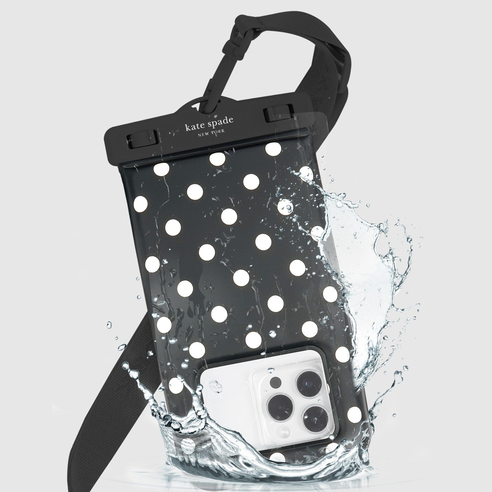 kate spade new york Picture Dot Waterproof Floating Pouch
