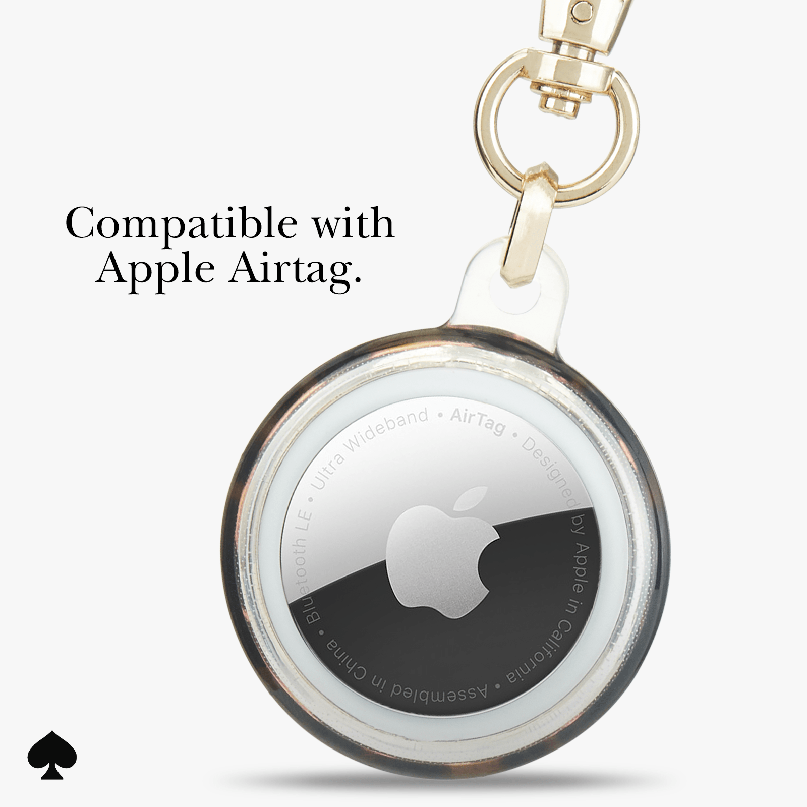 kate spade new york Tortoiseshell AirTag Case