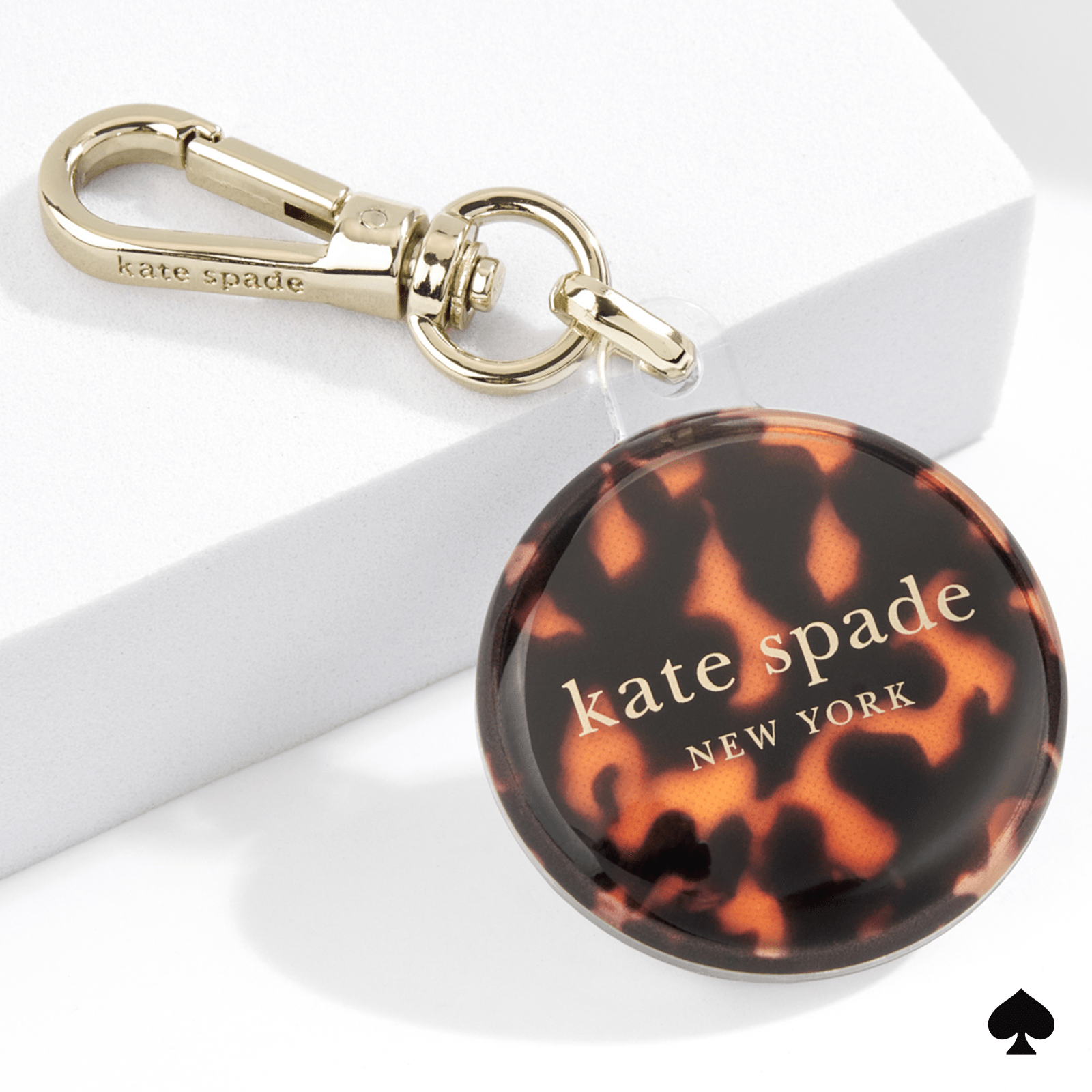 kate spade new york Tortoiseshell AirTag Case