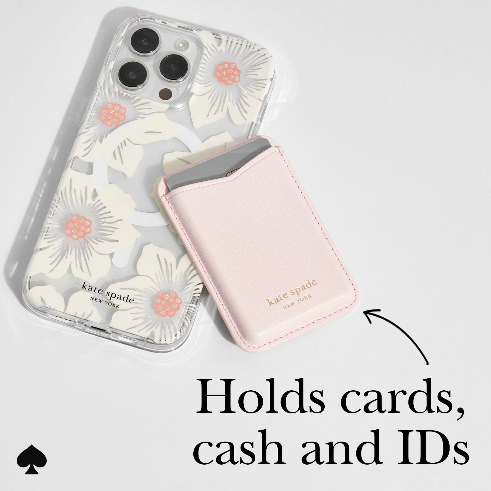 HOLDS CARDS, CASH AND IDS