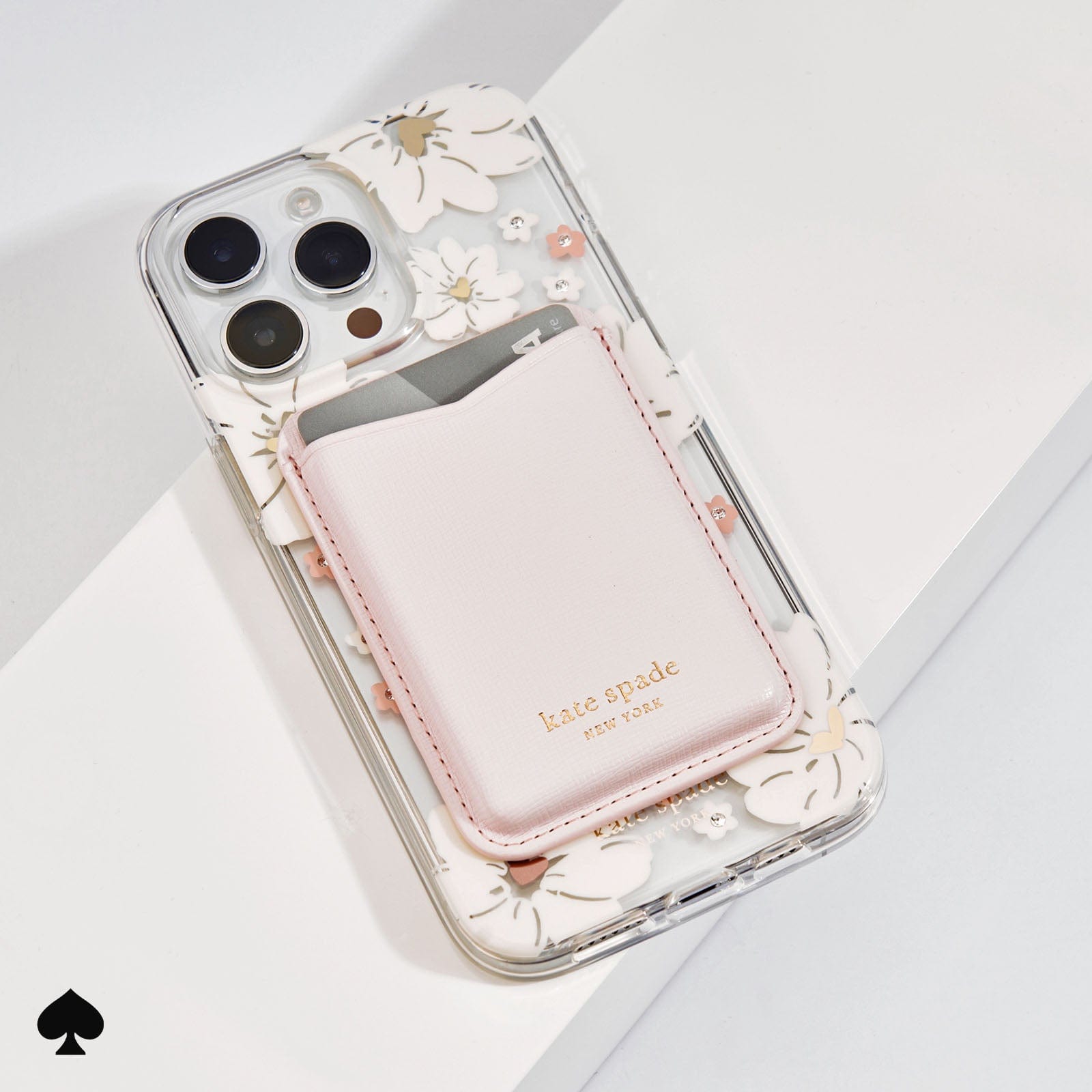 kate spade Pale Dogwood MagSafe Wallet