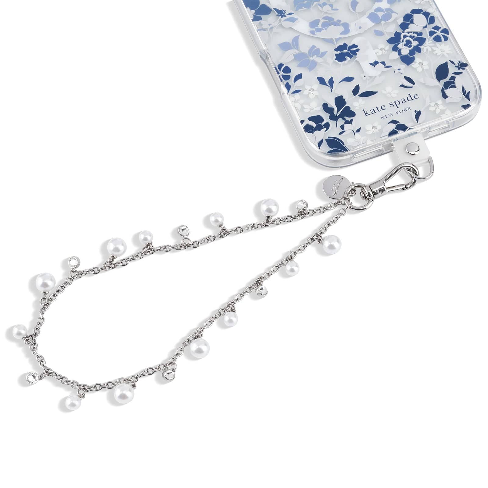 kate spade new york Dazzling Pearl Phone Charm