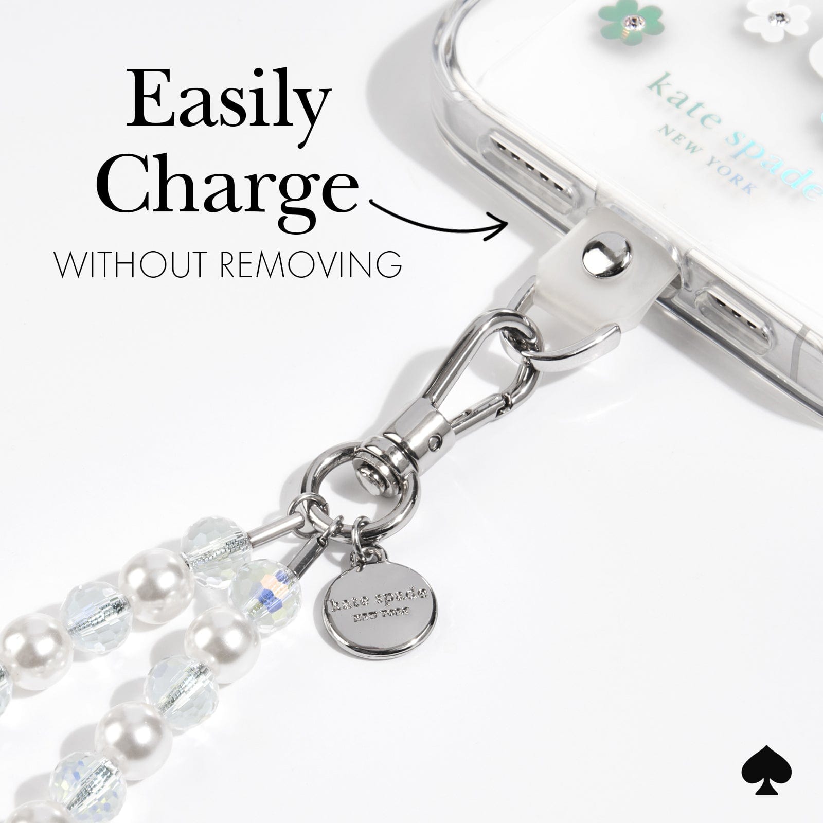 EASILY CHARGE WITHOUT REMOVING