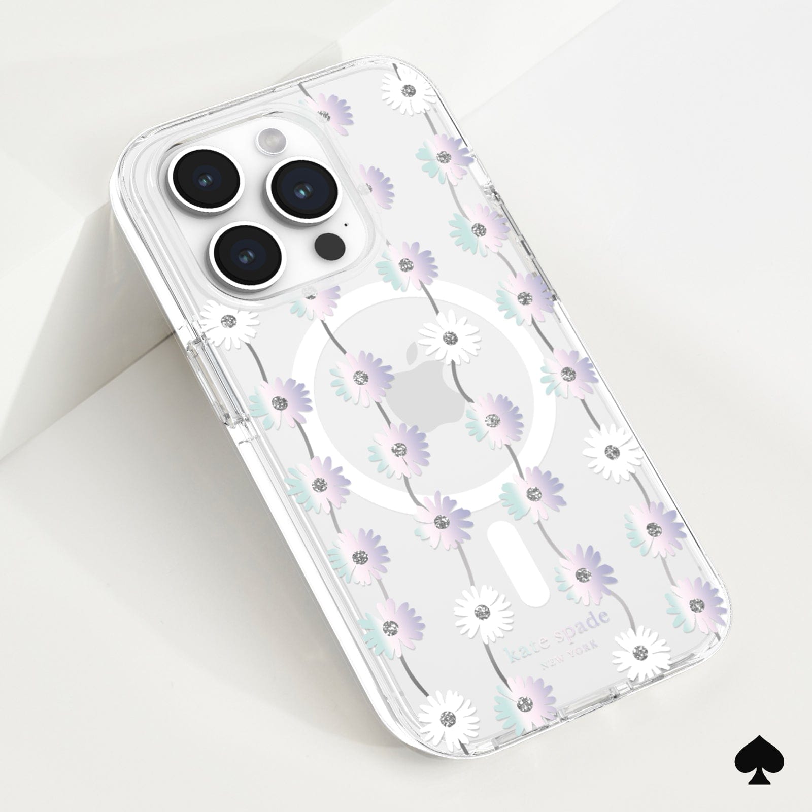 kate spade Tough Daisy Chain Iridescent MagSafe - iPhone 15 Pro