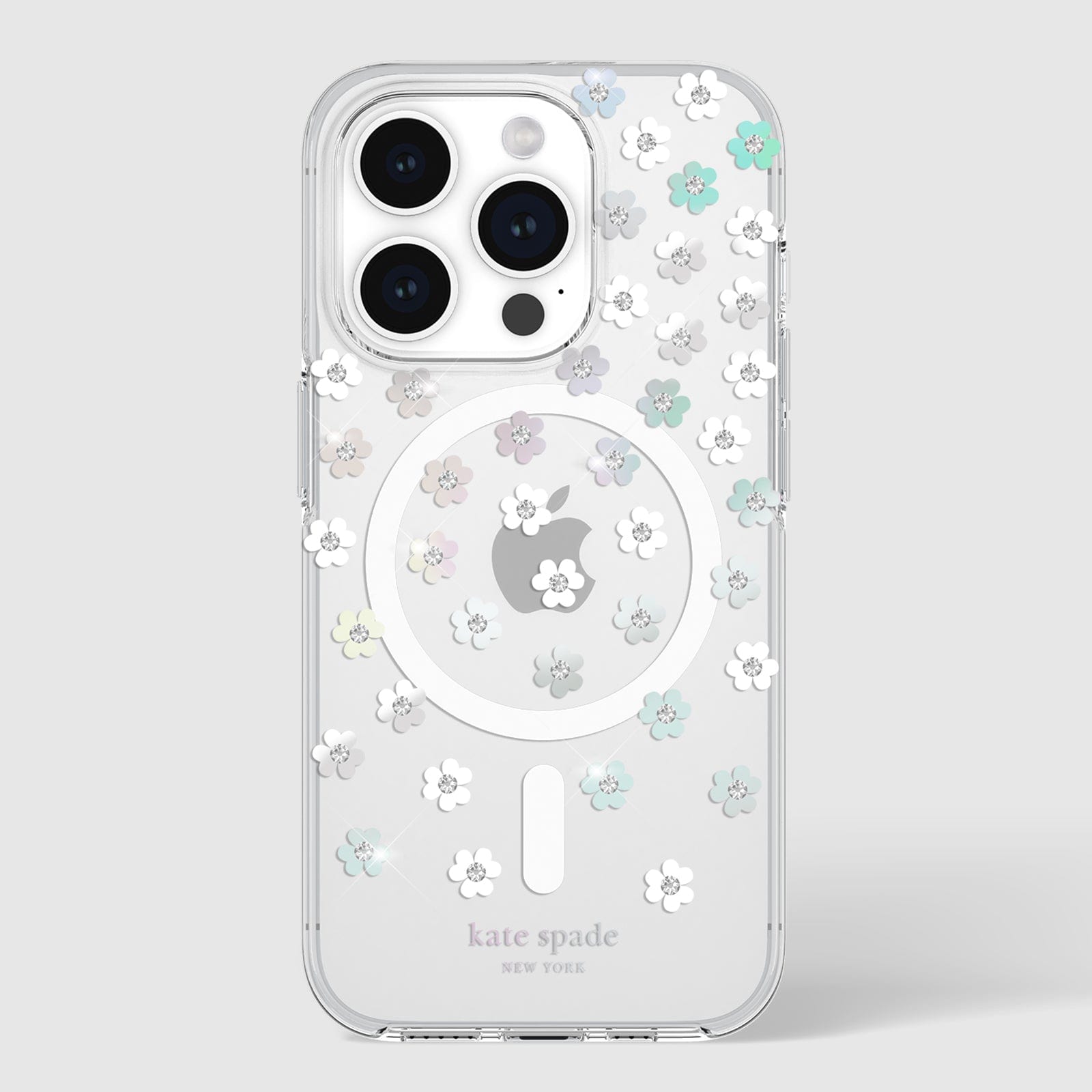 Kate Spade - New York Protective Hardshell MagSafe Case for Apple iPhone 15 Pro - Scattered Flowers Kate Spade - New York Protective Hardshell MagSafe Case for Apple iPhone 15 Pro - Scattered Flowers