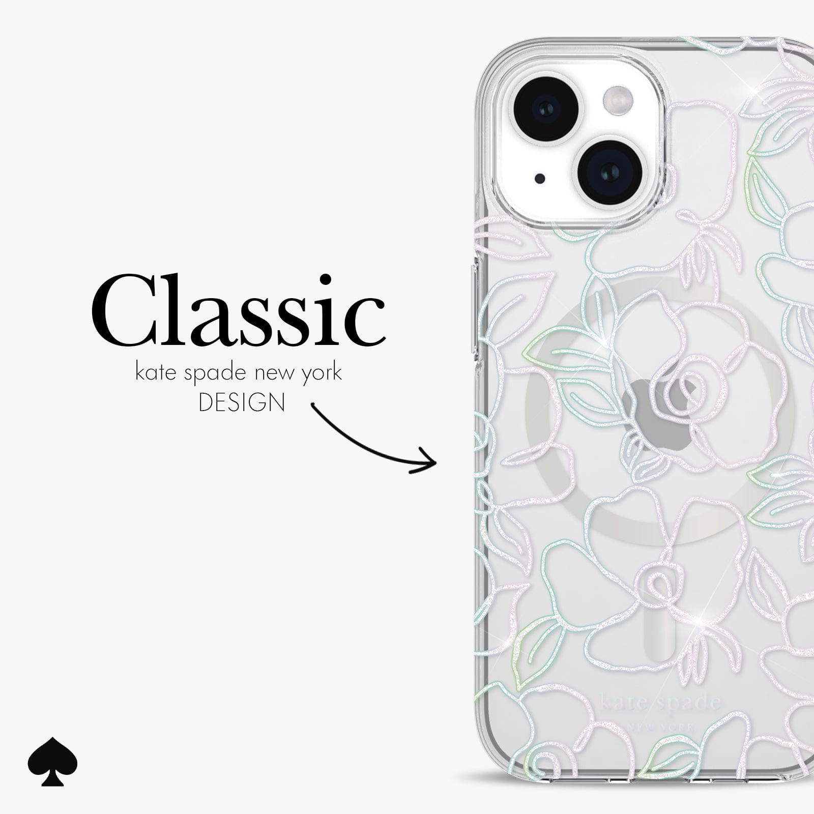 kate spade Modern Floral MagSafe - iPhone 15 / 14 / 13