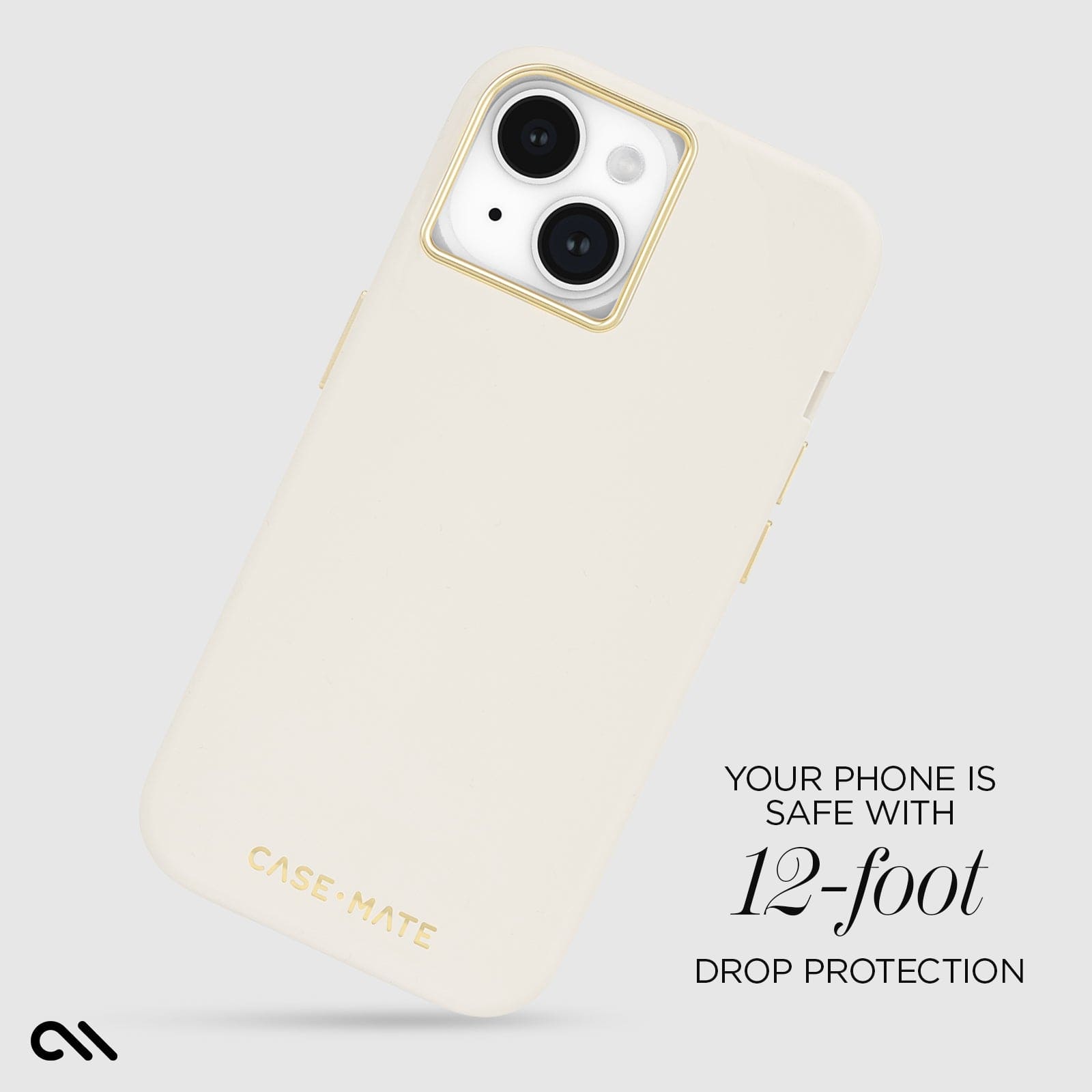YOUR PHONE IS SAFE WITH 12-FOOT DROP PROTECTION