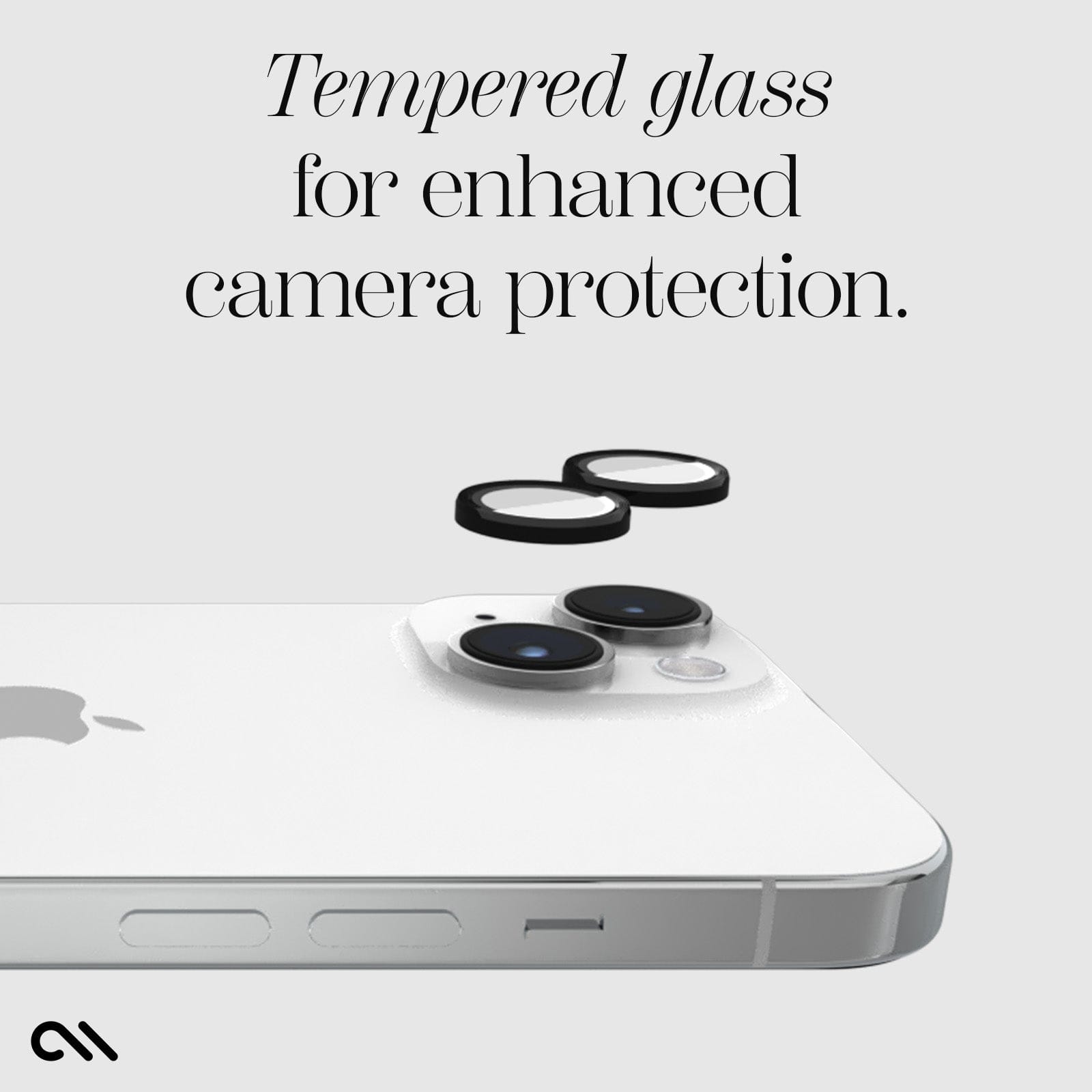 Aluminum Ring Lens Protectors Black - iPhone 15 / 15 Plus