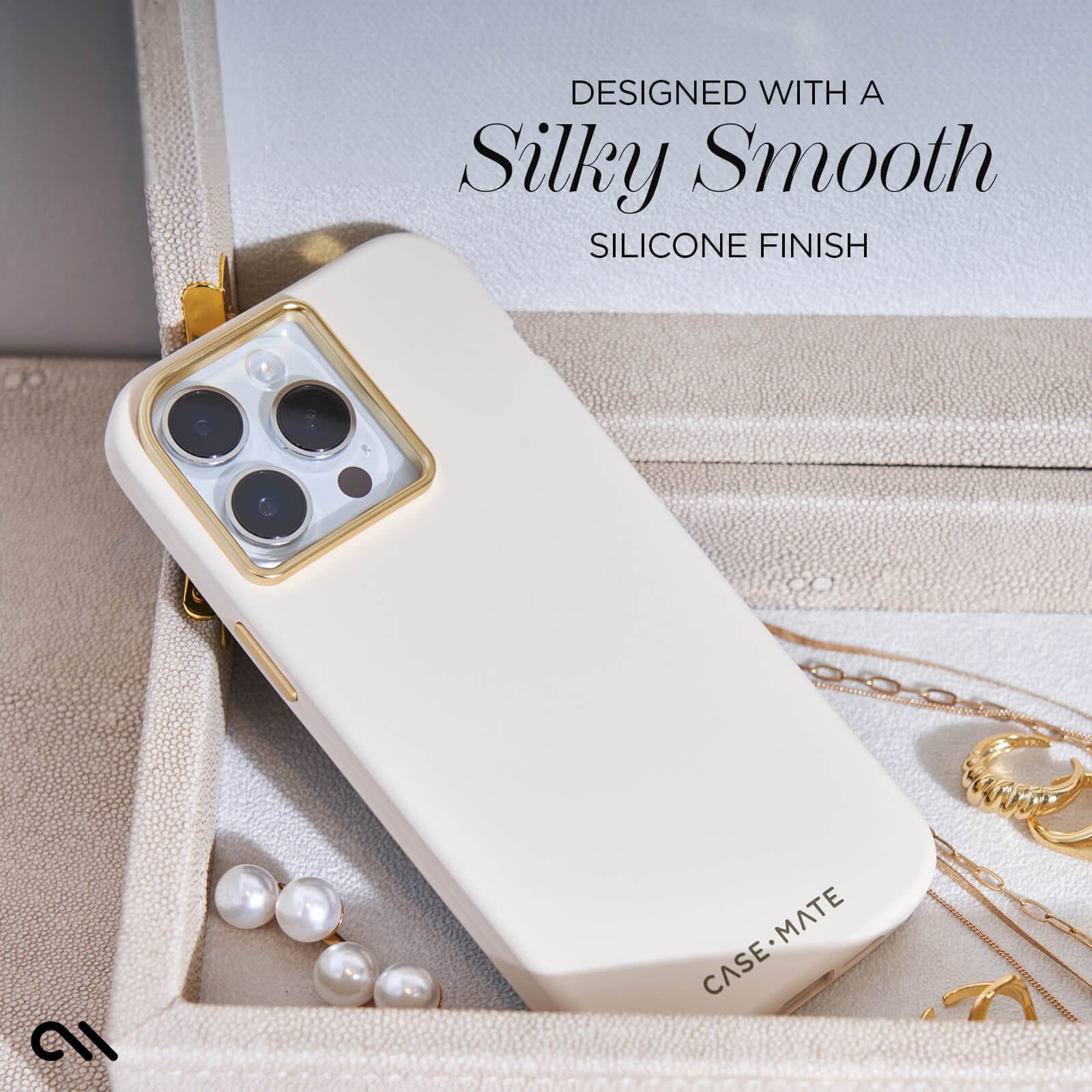 DESIGNED WITH A SILKY SMOOTH SILICONE FINISH