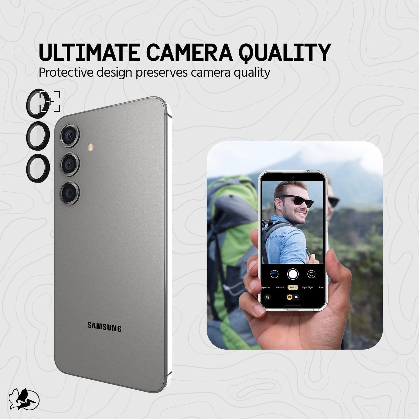 ULTIMATE CAMERA QUALITY. PROTECTIVE DESIGN PRESERVES CAMERA QUALITY