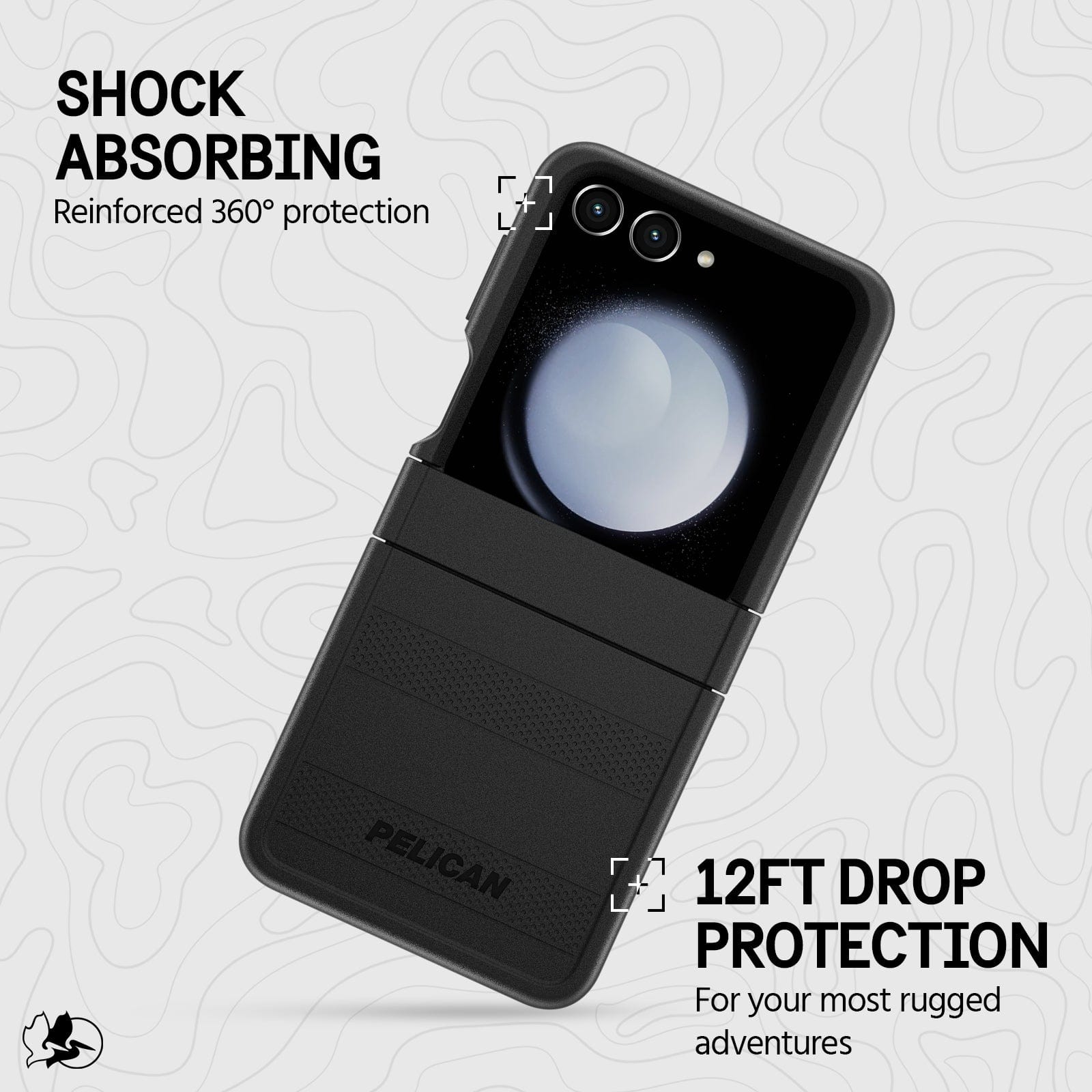 Pelican Protector Black - Galaxy Z Flip6