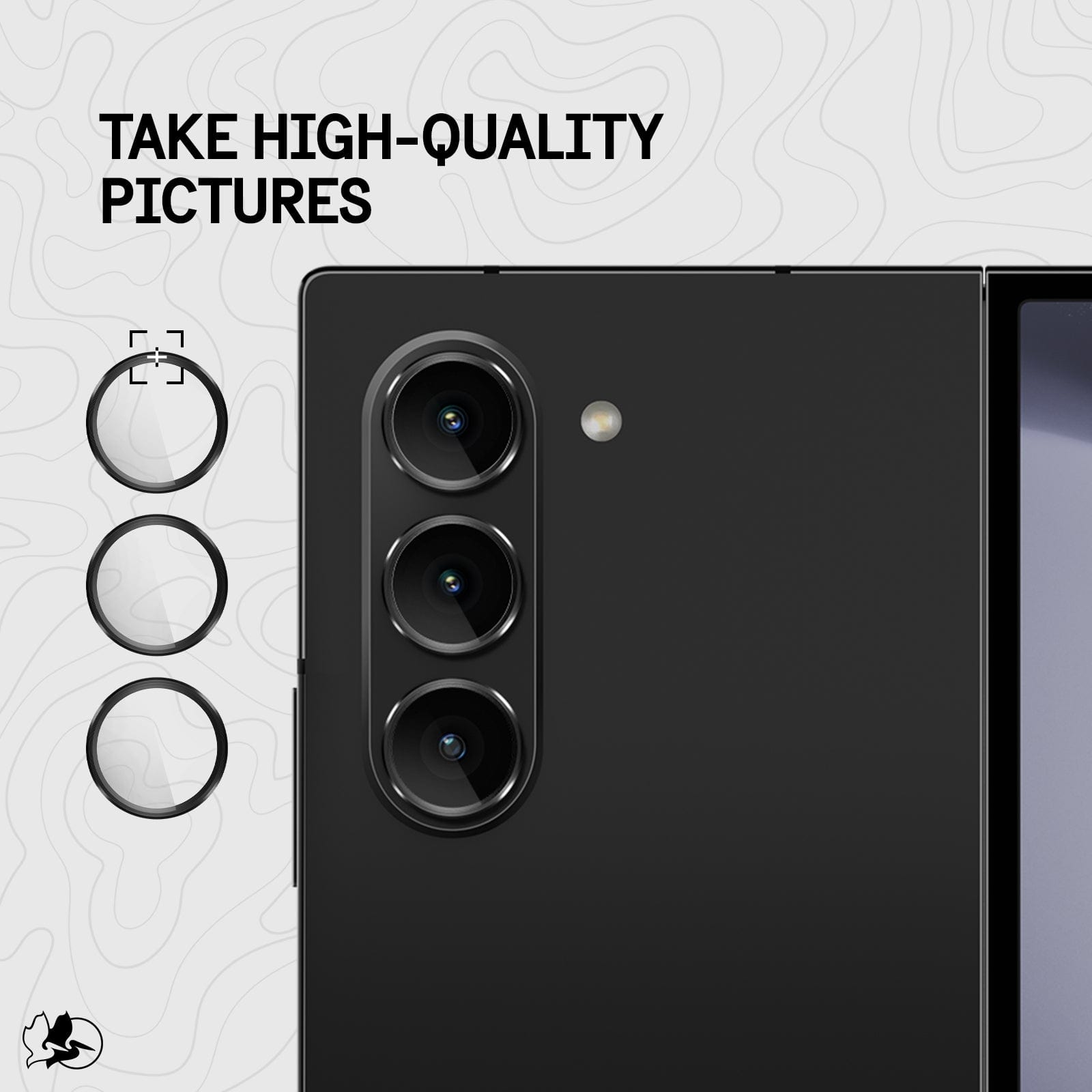 Pelican Camera Lens Protector - Galaxy Z Fold6