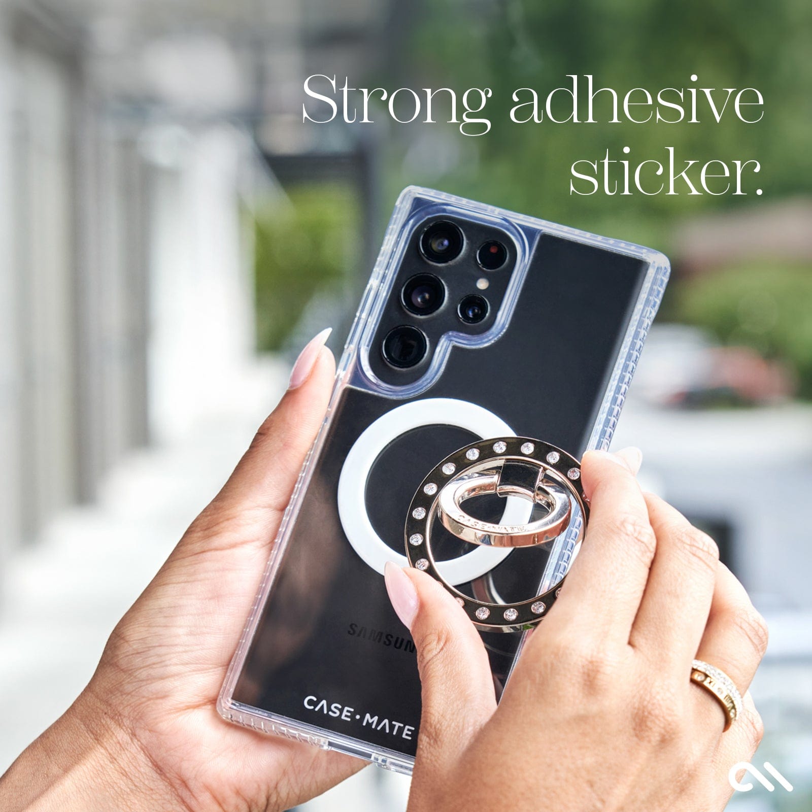 STRONG ADHESIVE STICKER