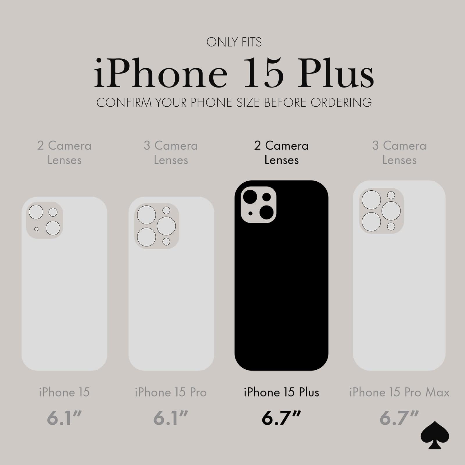 ONLY FITS IPHONE 15 PLUS. CONFIRM YOUR PHONE SIZE BEFORE ORDERING