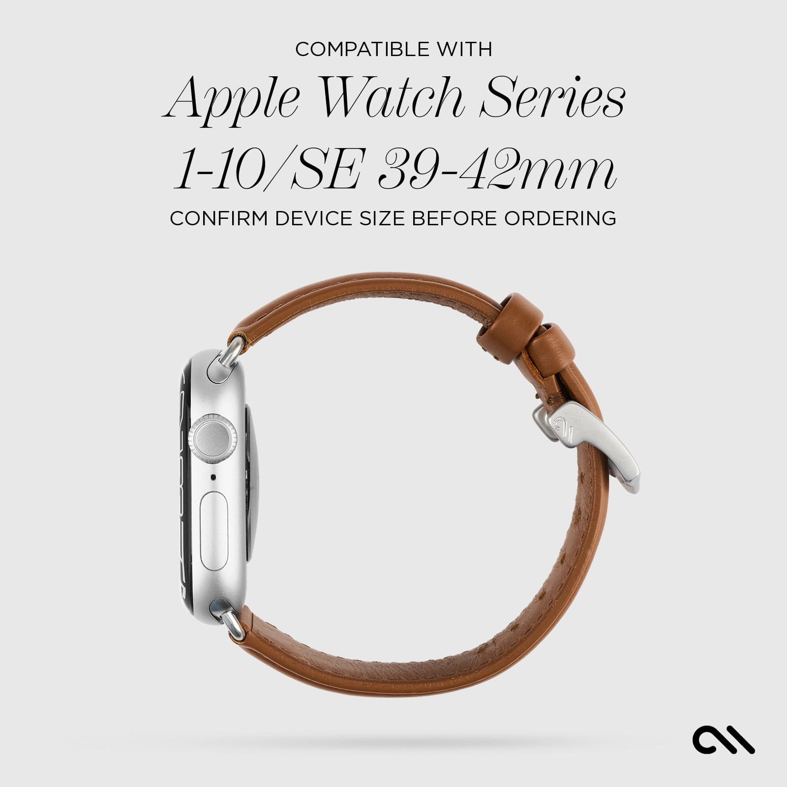 Signature Leather Band (Cognac) - Apple Watch 39-42mm