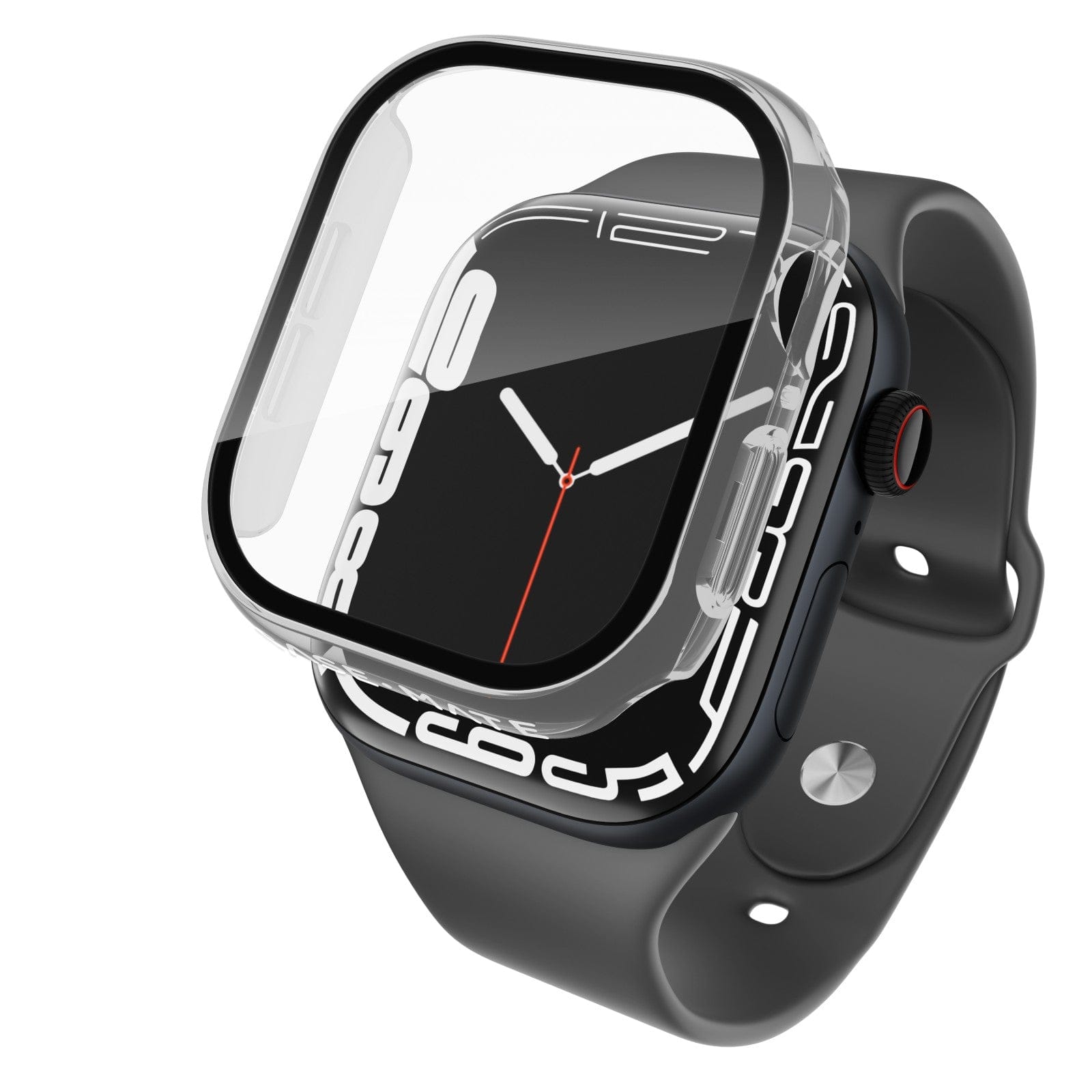 Case-Mate - Tough Case with Integrated Glass Screen Protector for Apple Watch Series 10 46mm Case-Mate - Tough Case with Integrated Glass Screen Protector for Apple Watch Series 10 46mm