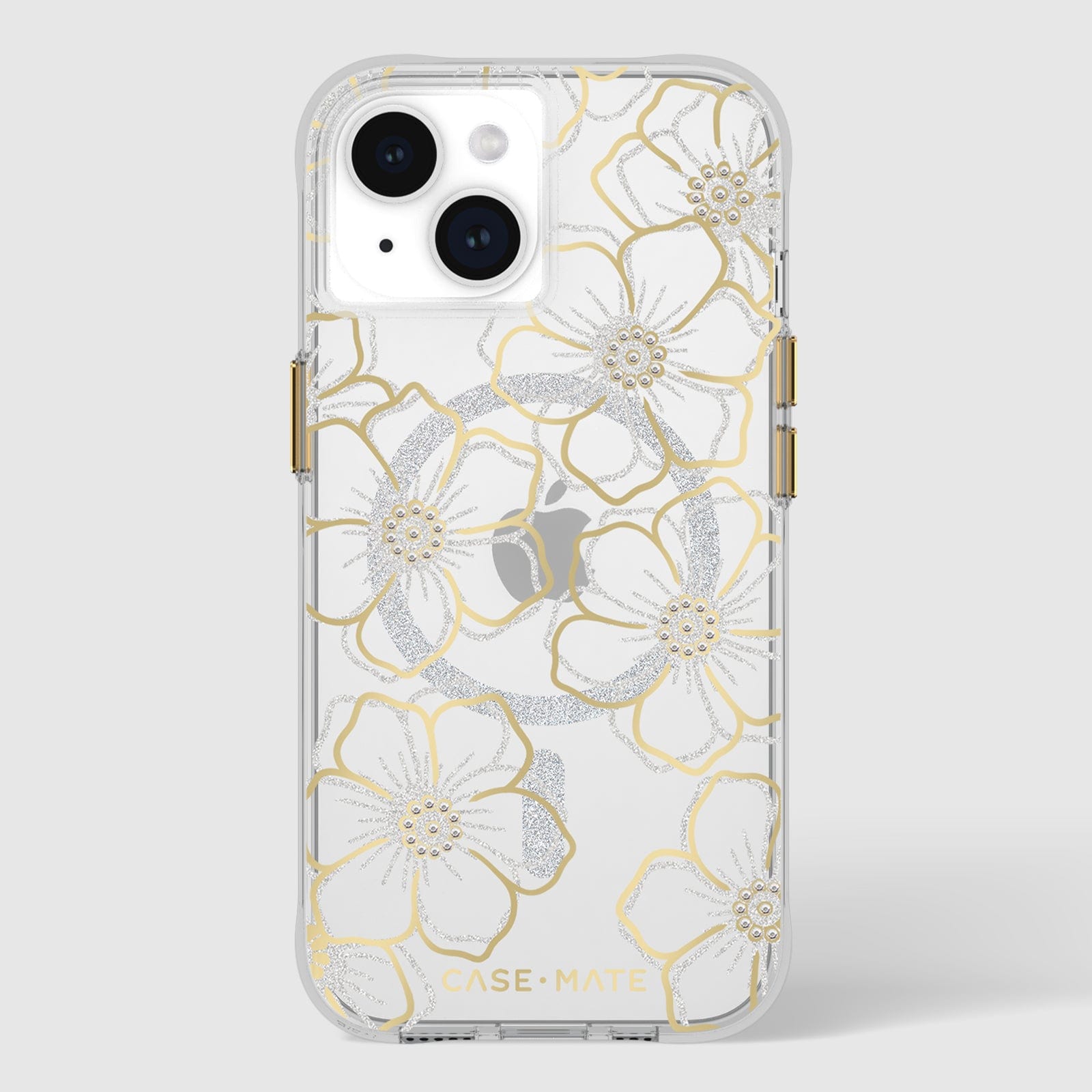 Floral Gems MagSafe iPhone 15 Case-Mate