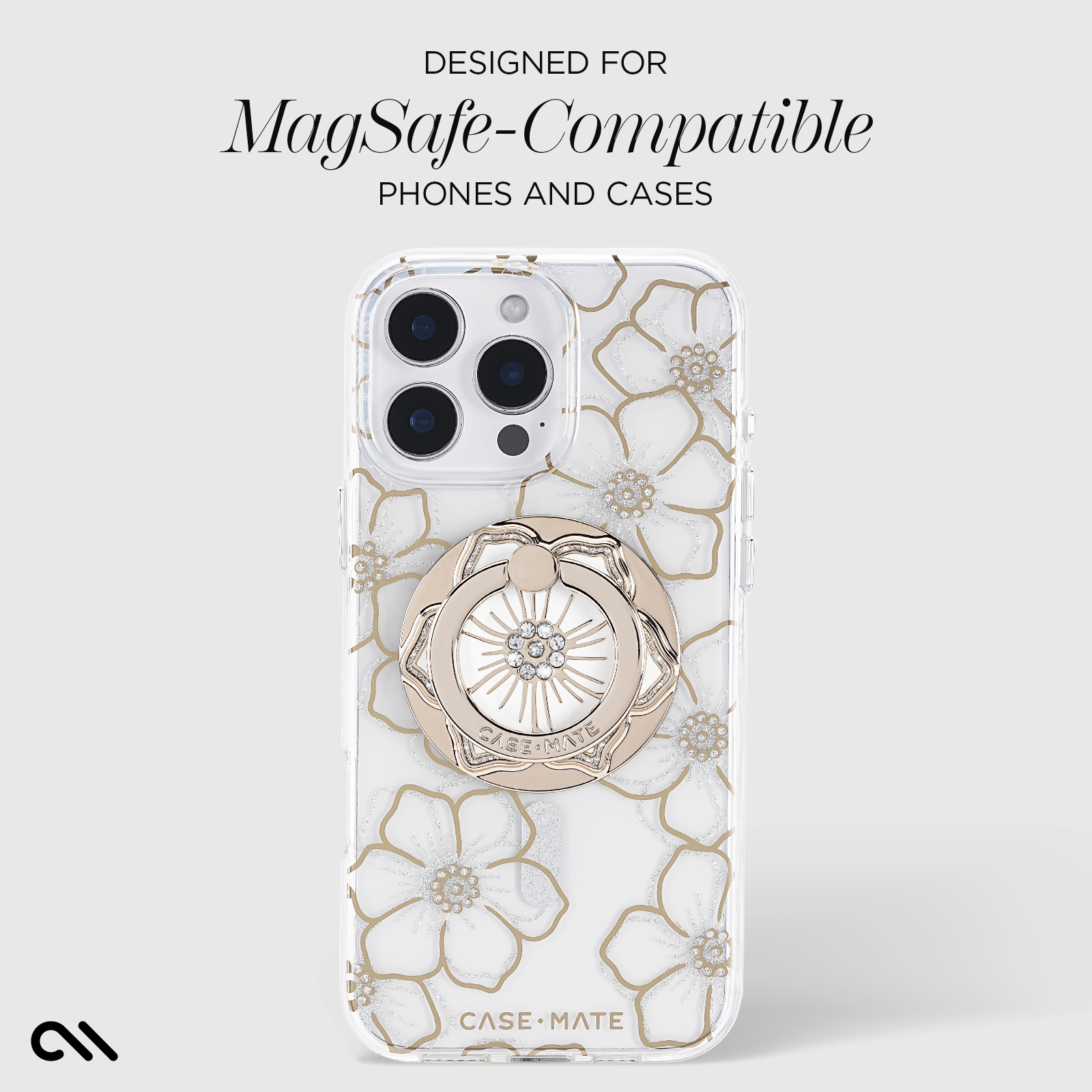 Designed for MagSafe compatible phones and cases