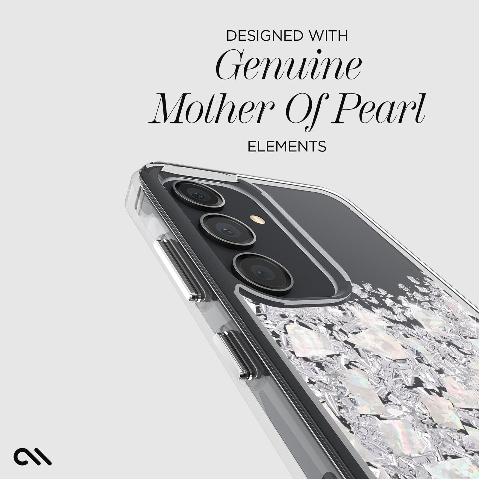 DESIGNED WITH GENUINE MOTHER OF PEARL ELEMENTS