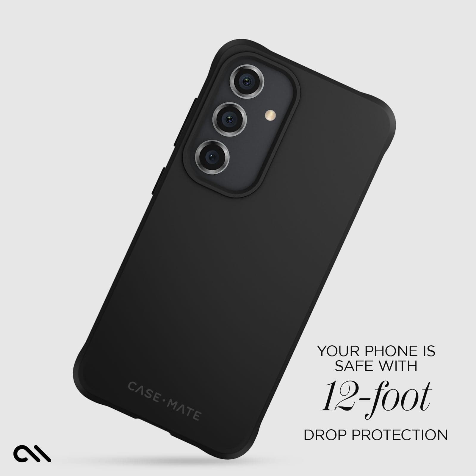 YOUR PHONE IS SAFE WITH 120-FOOT DROP PROTECTION